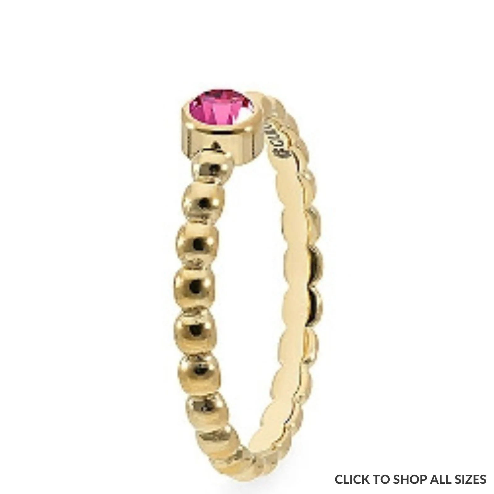 Qudo Matino Deluxe Gold Ring - Rose
