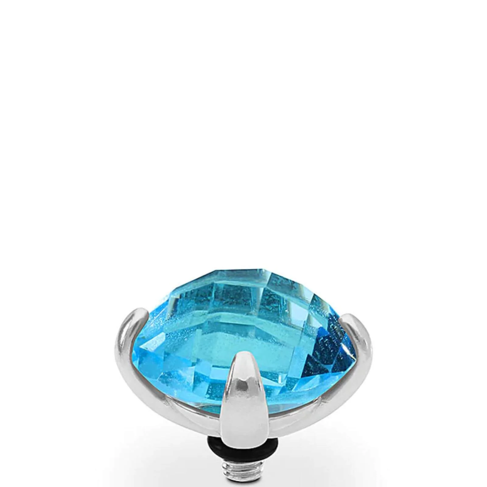 Qudo Seano 13mm Silver Topper - Aqua