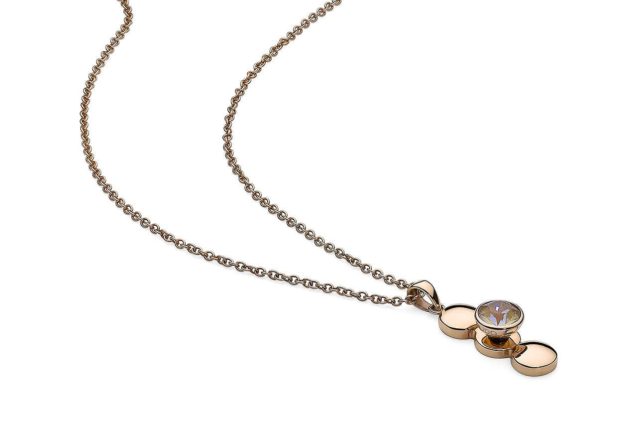Qudo Verticale Silver Necklace - Image 3