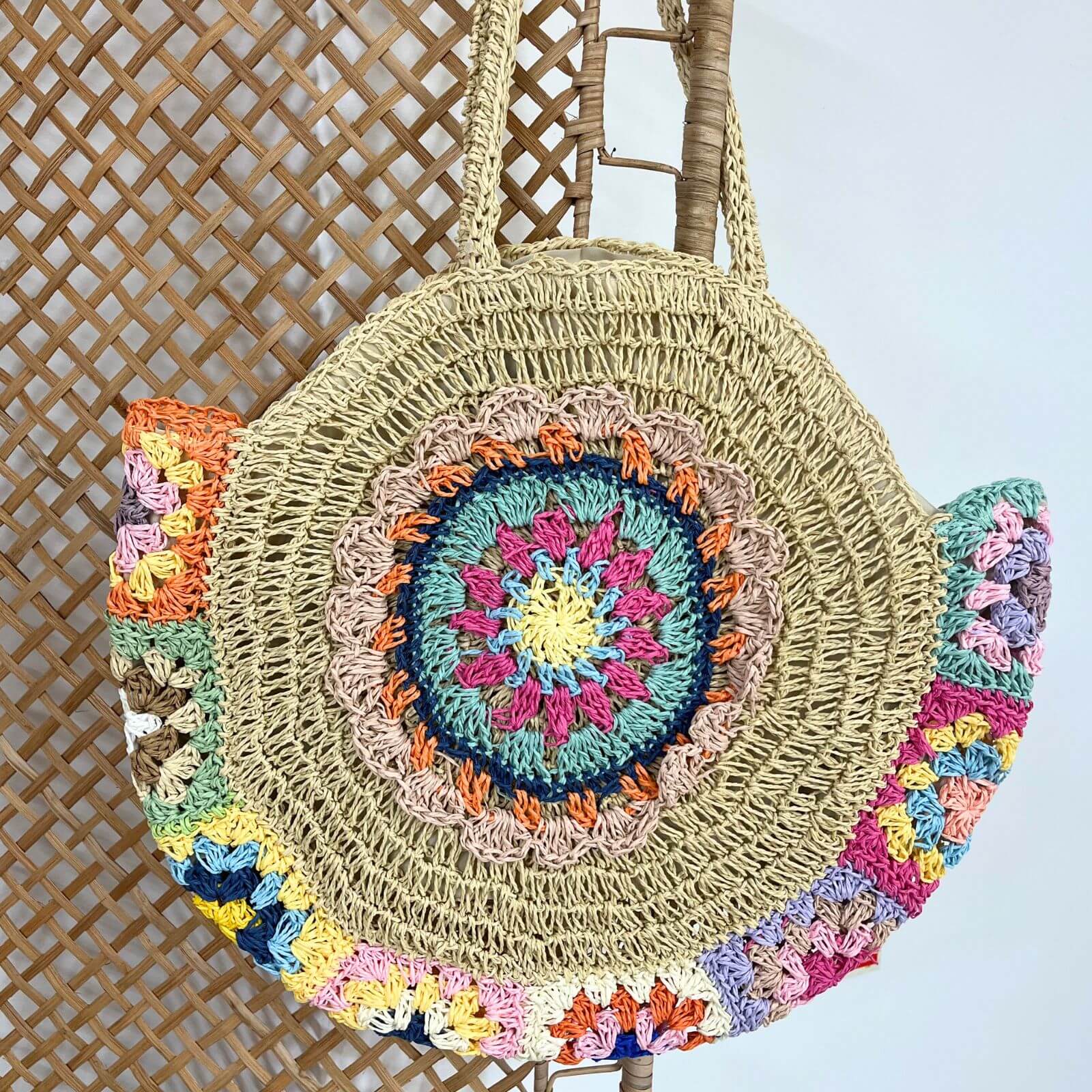 Crochet Design Shoulder Bag - Image 2
