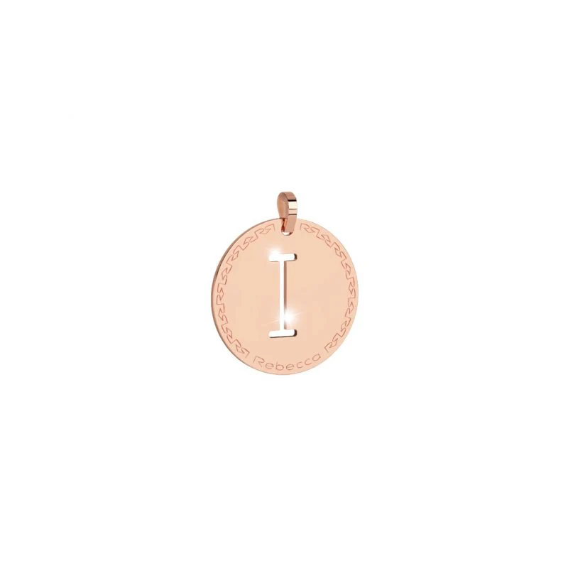 Rebecca My World Rose Gold Large Initial Charm - Image 11