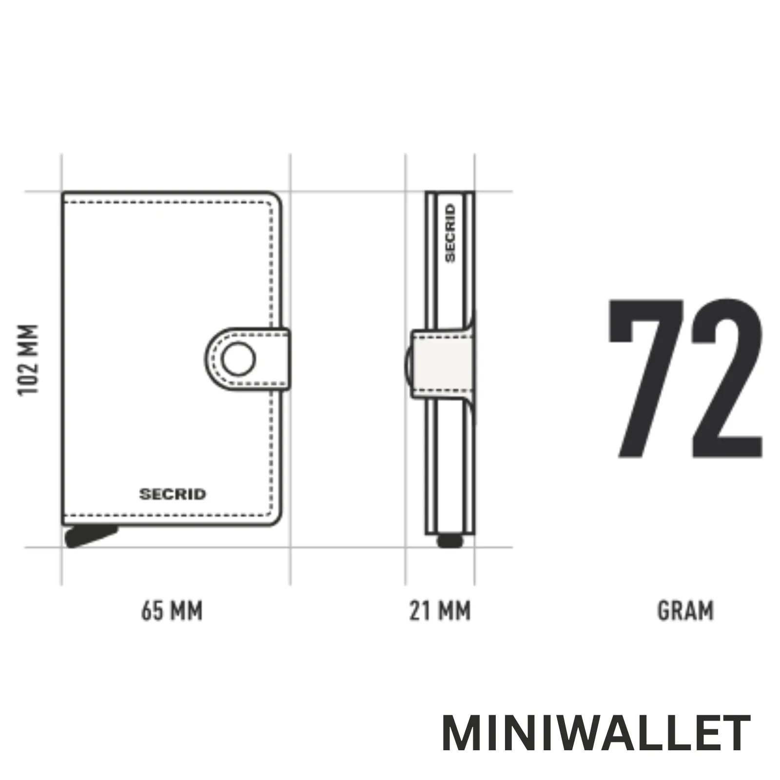 SECRID MiniWallet - Crispie Black - Image 5