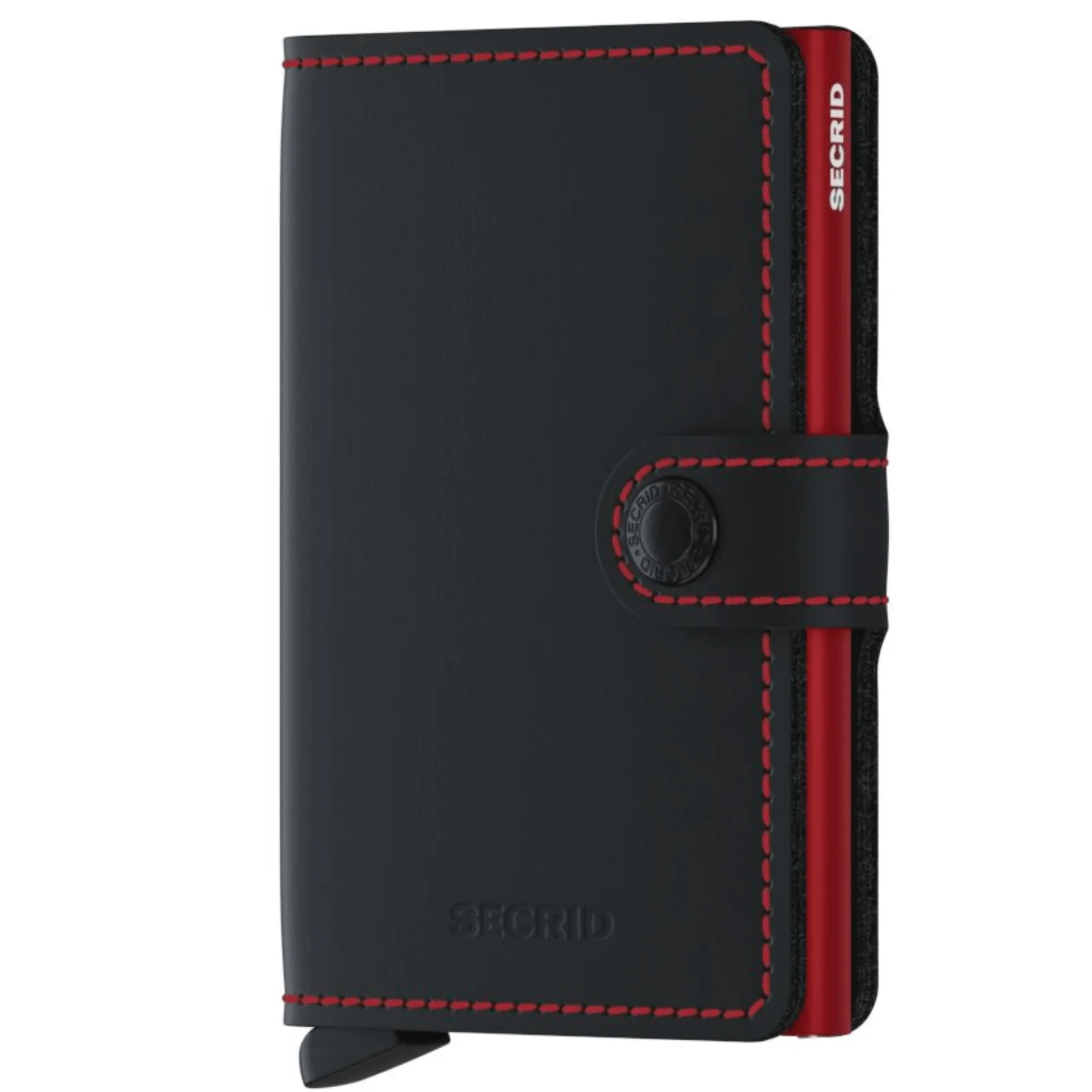 SECRID MiniWallet - Matte Black Red