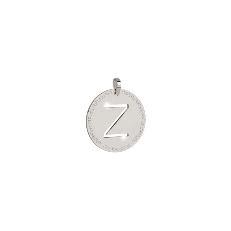 Rebecca My World Silver Large Initial Charm - Image 25