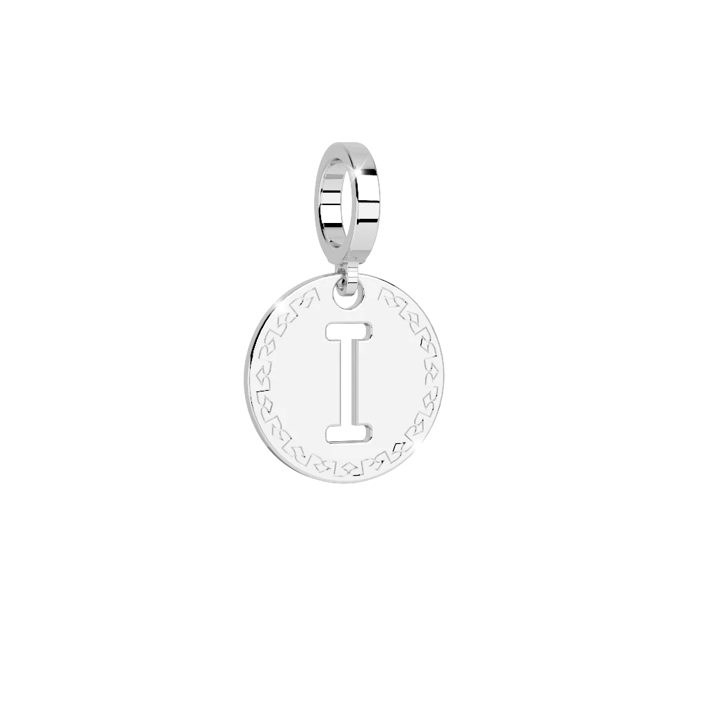 Rebecca My World Silver Small Initial Charm - Image 13