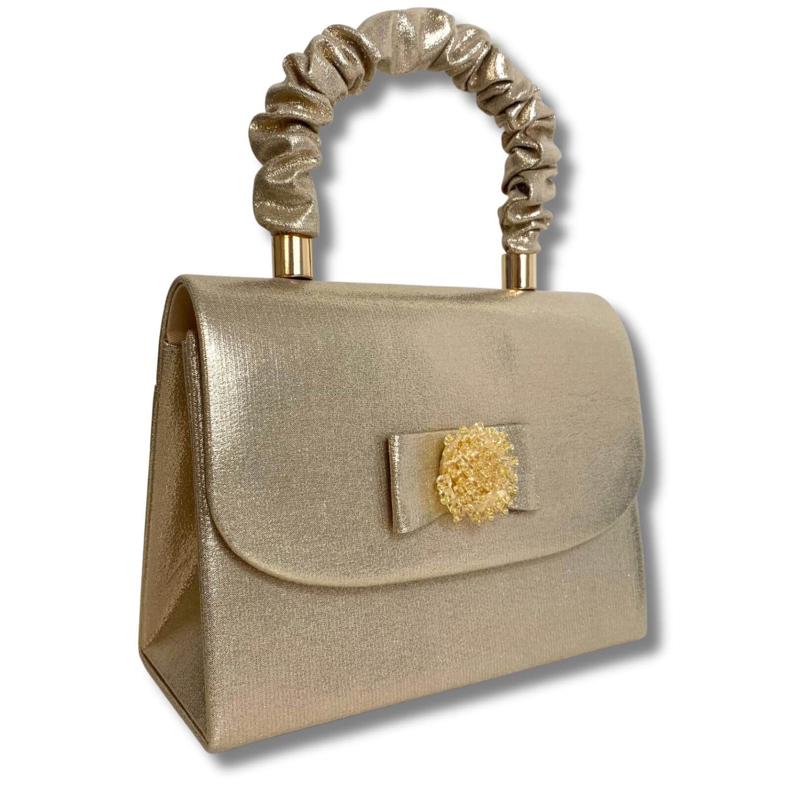 Sorento La Mesita Gold Occasion Bag