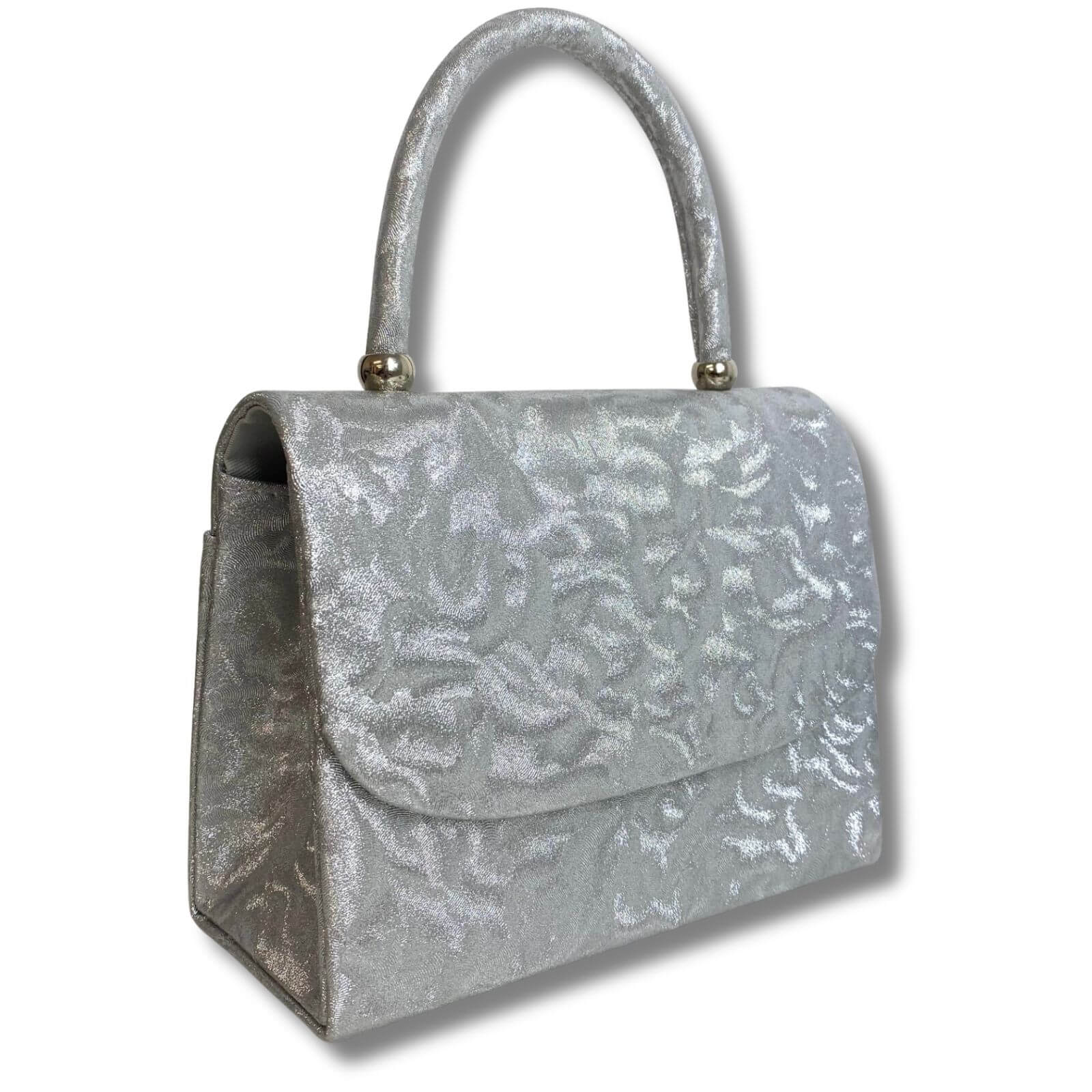 Sorento Silver Shimmer Occasion Bag