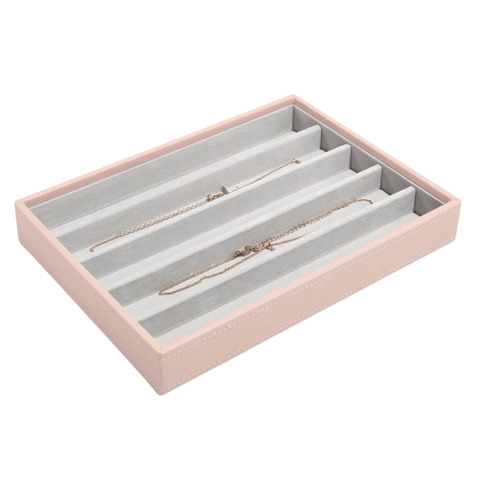 Stackers Classic Jewellery Box (5 Section Layer) - Blush - Image 2