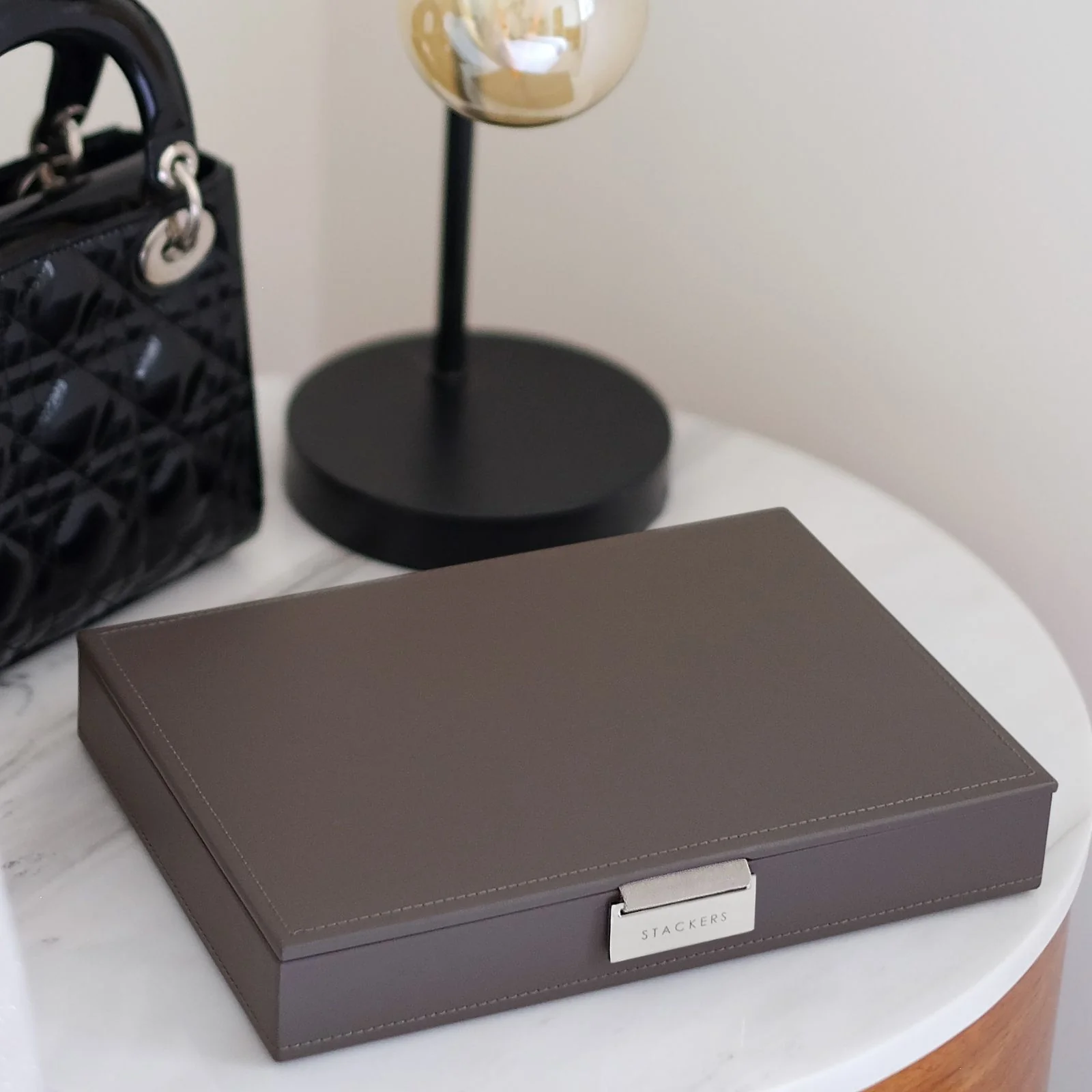 Stackers Classic Jewellery Box (Lid) - Mink - Image 3