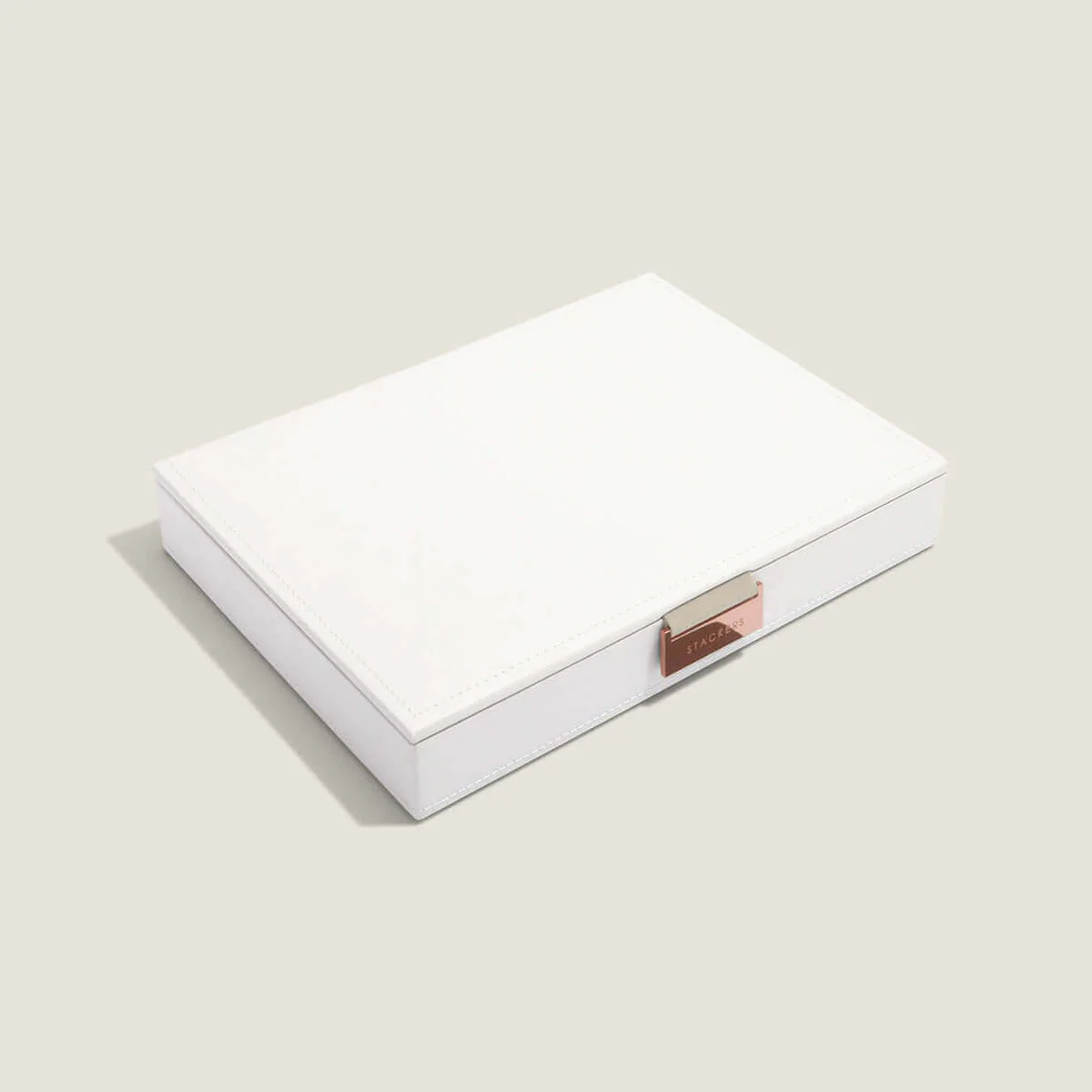 Stackers Classic Jewellery Box (Lid) - White - Image 2