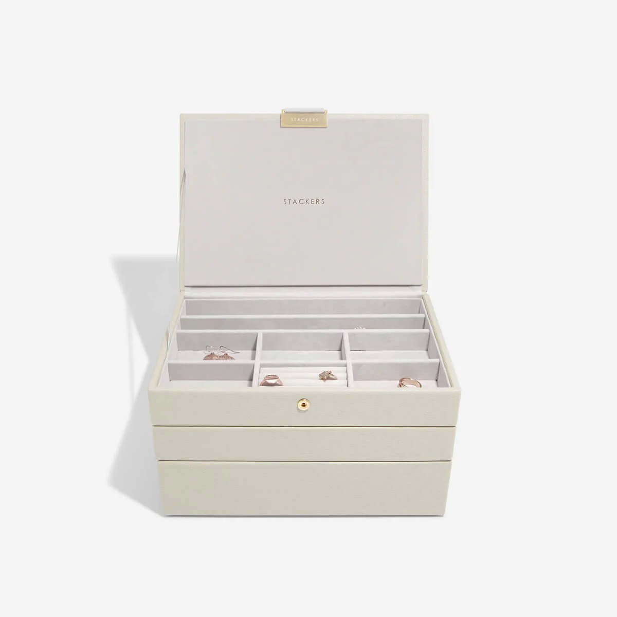 Stackers Classic Jewellery Box (Set) - Oatmeal - Image 3