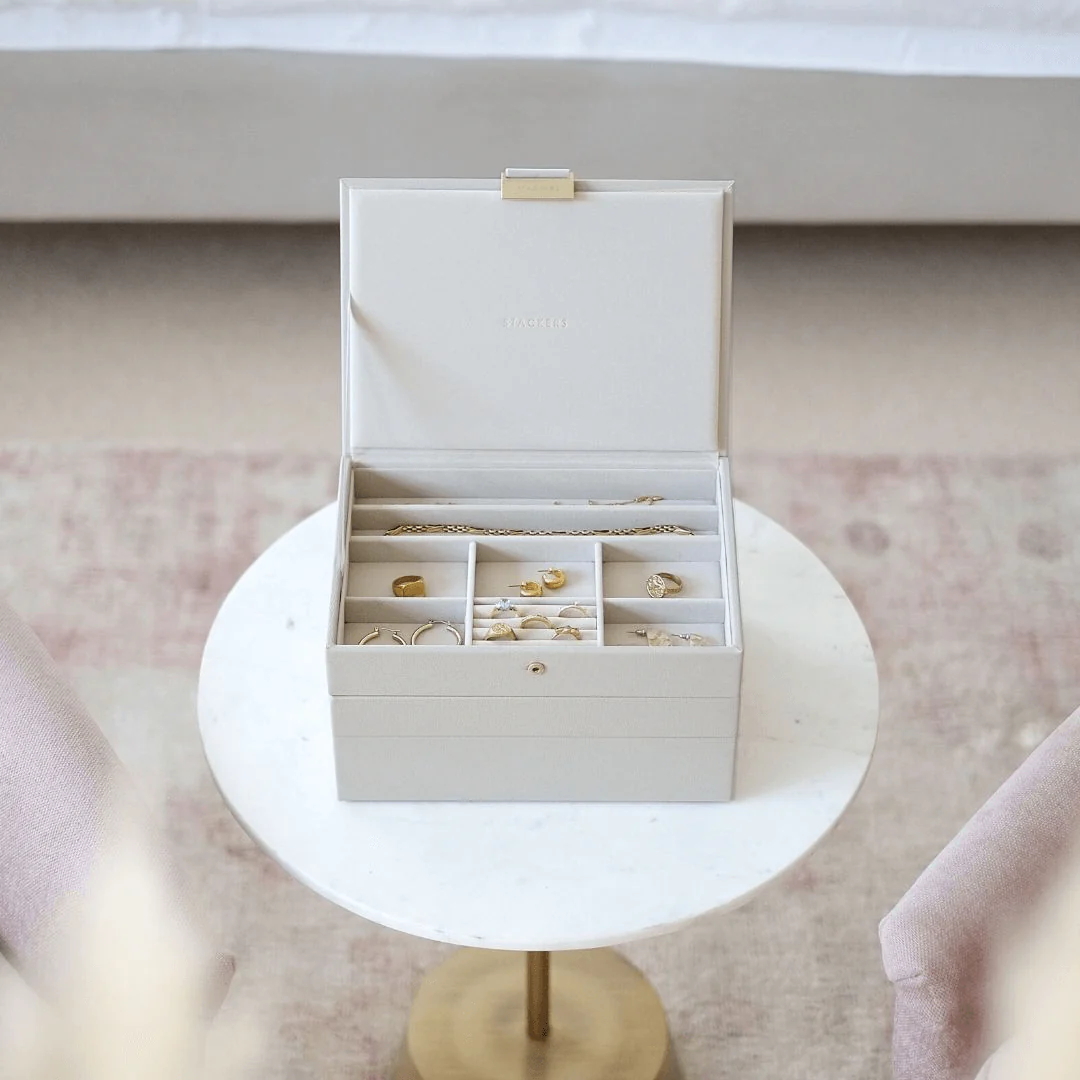 Stackers Classic Jewellery Box (Set) - Oatmeal - Image 4