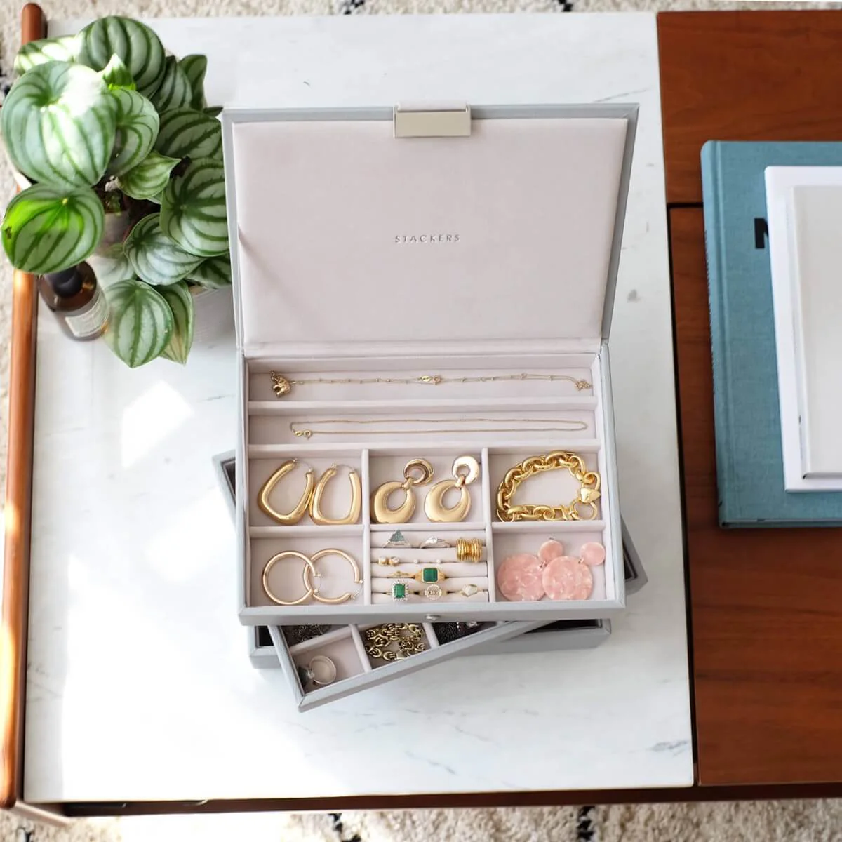 Stackers Classic Jewellery Box (Set) - Pebble Grey - Image 5