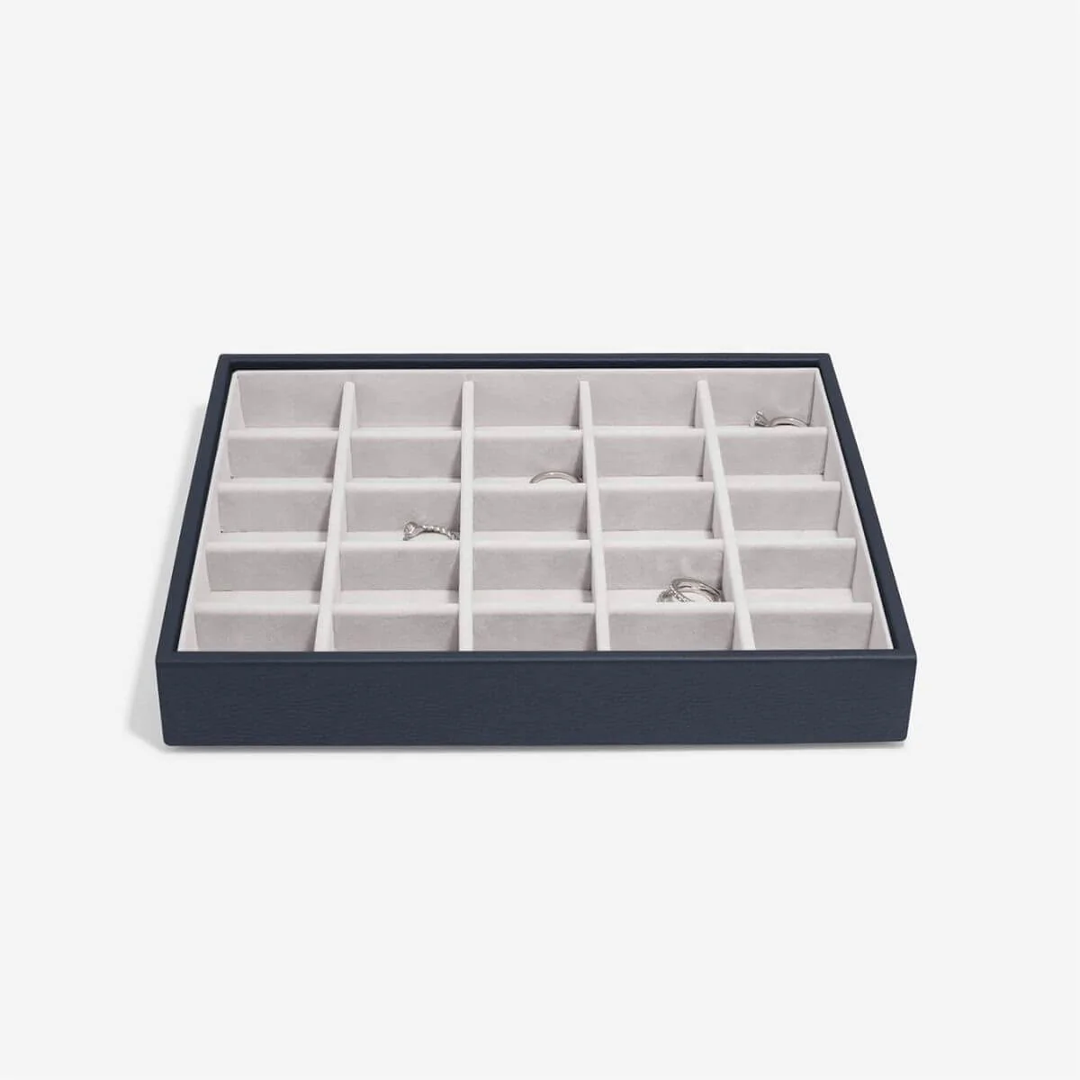 Stackers Classic Jewellery Box (Set) - Pebble Navy - Image 6