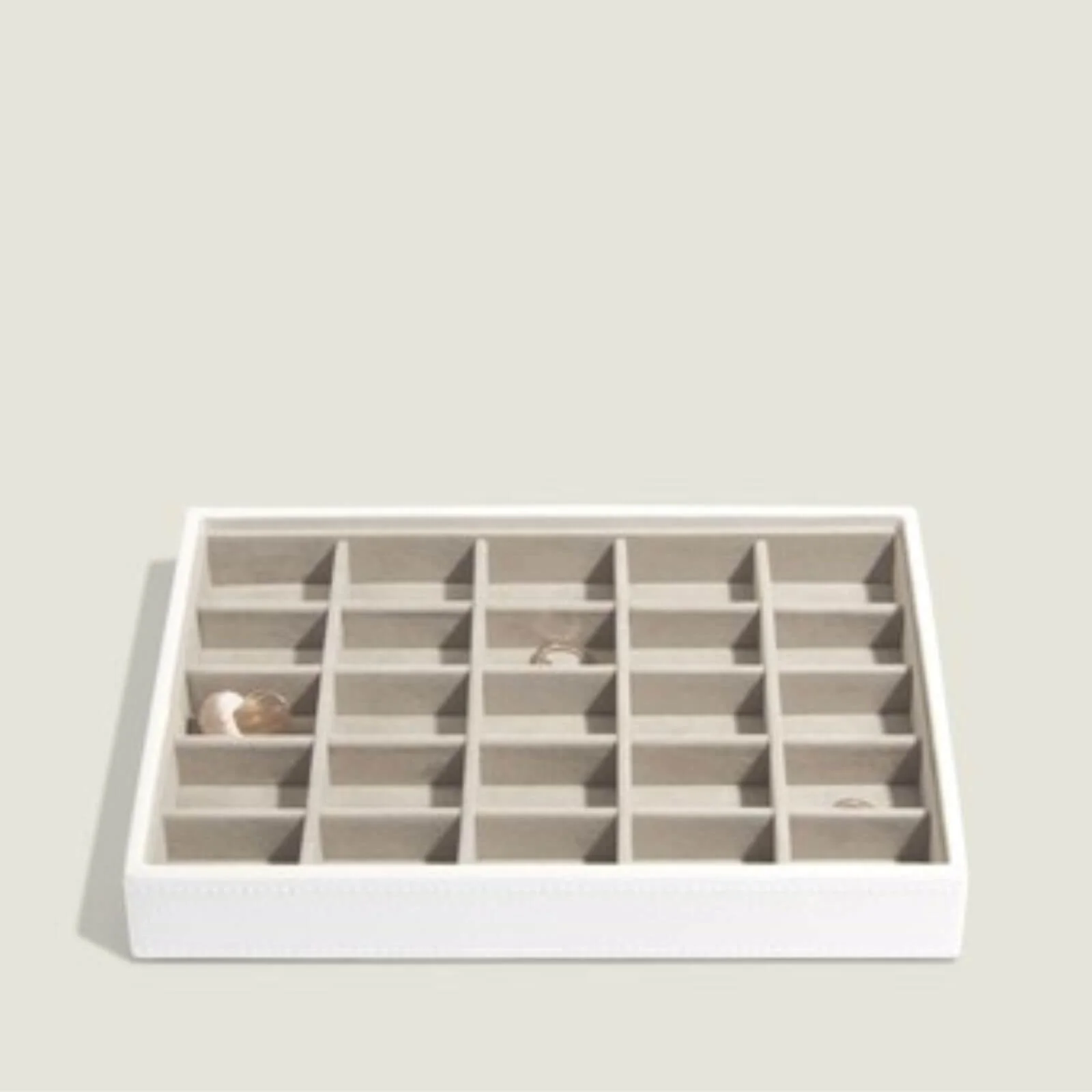Stackers Classic Jewellery Box (Set) - White - Image 4