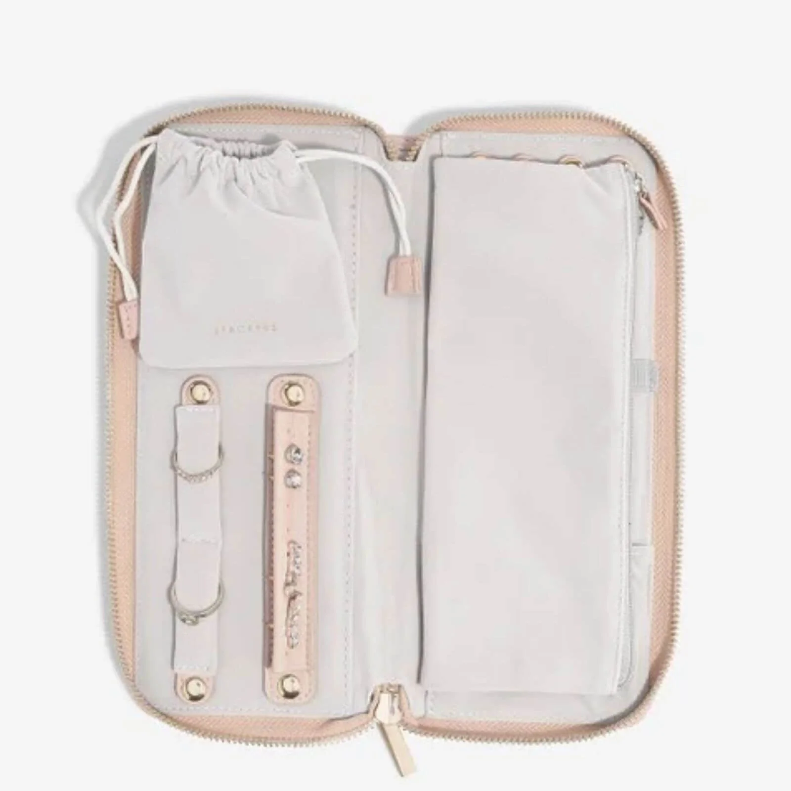 Stackers Jewellery Roll - Blush Pink - Image 2