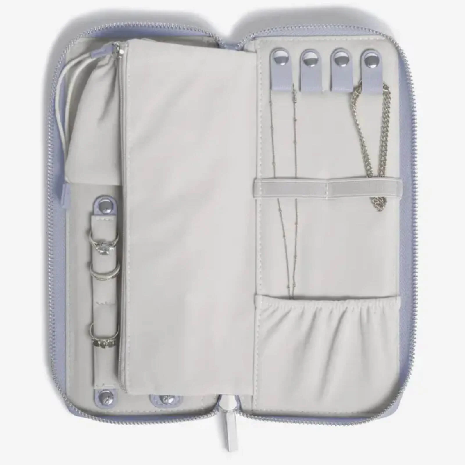 Stackers Jewellery Roll - Lavender - Image 3