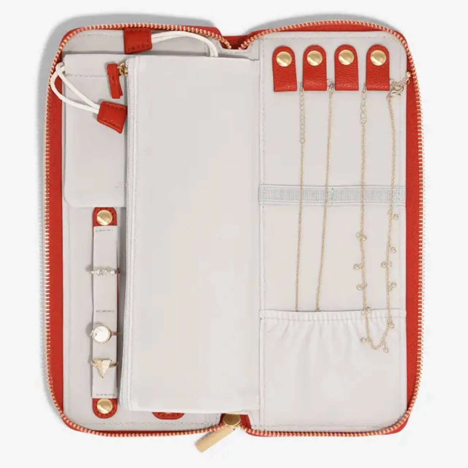 Stackers Jewellery Roll - Red - Image 3
