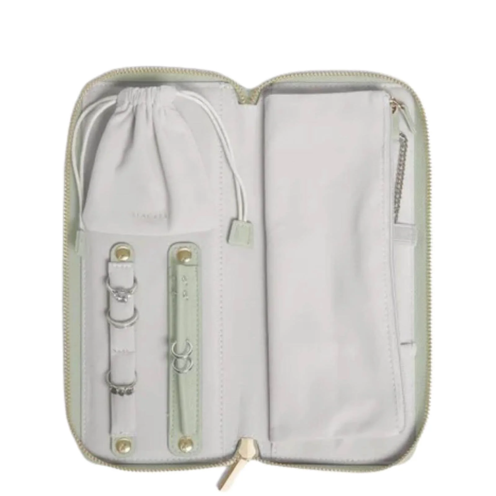 Stackers Jewellery Roll - Sage Green - Image 2