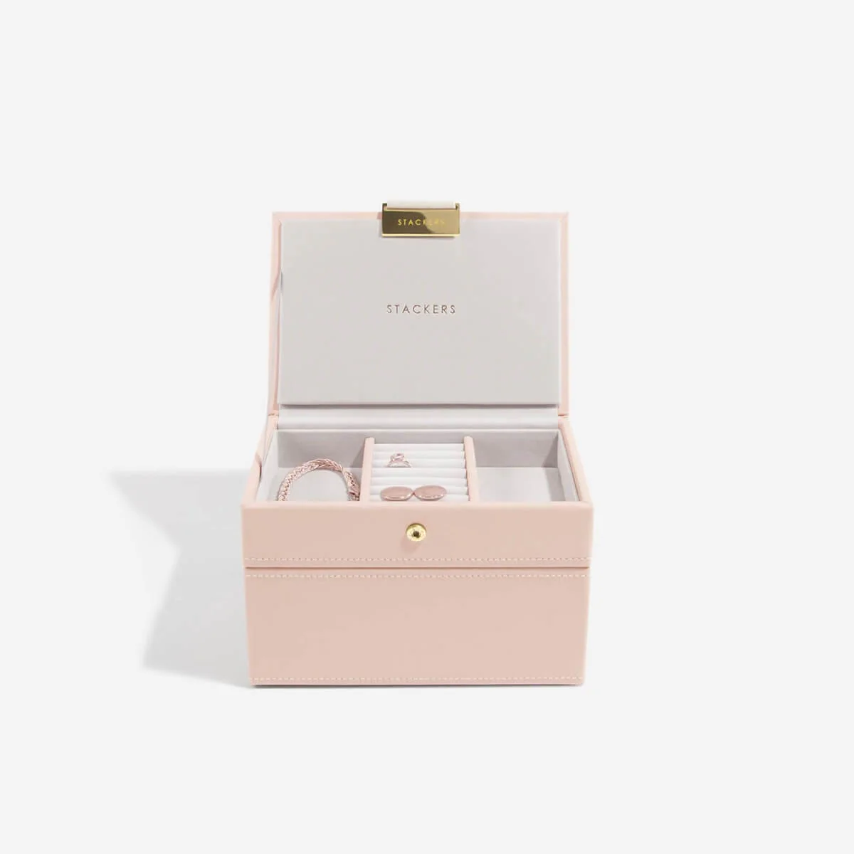 Stackers Mini Jewellery Box (Set) - Blush Pink - Image 3