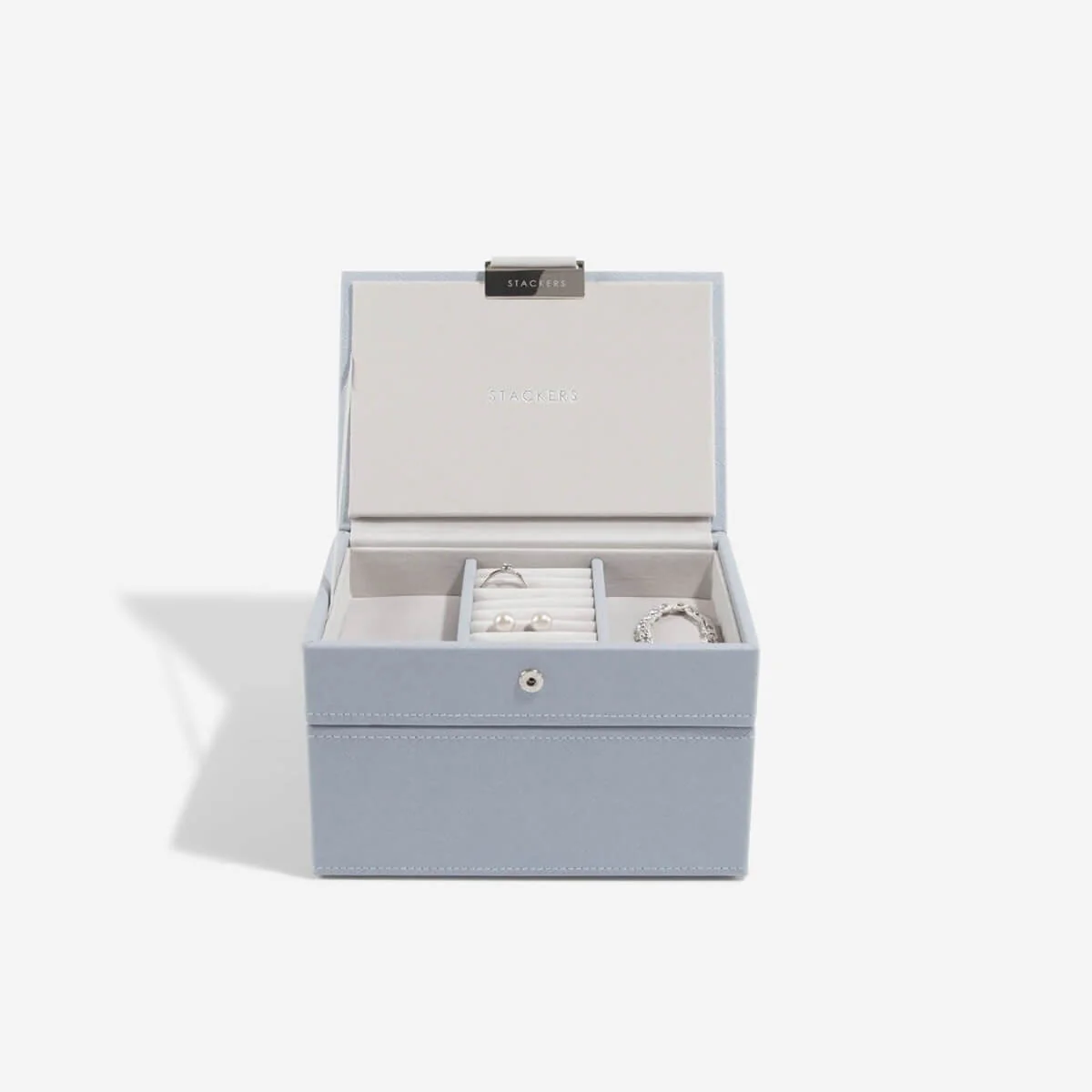 Stackers Mini Jewellery Box (Set) - Dusky Blue - Image 3