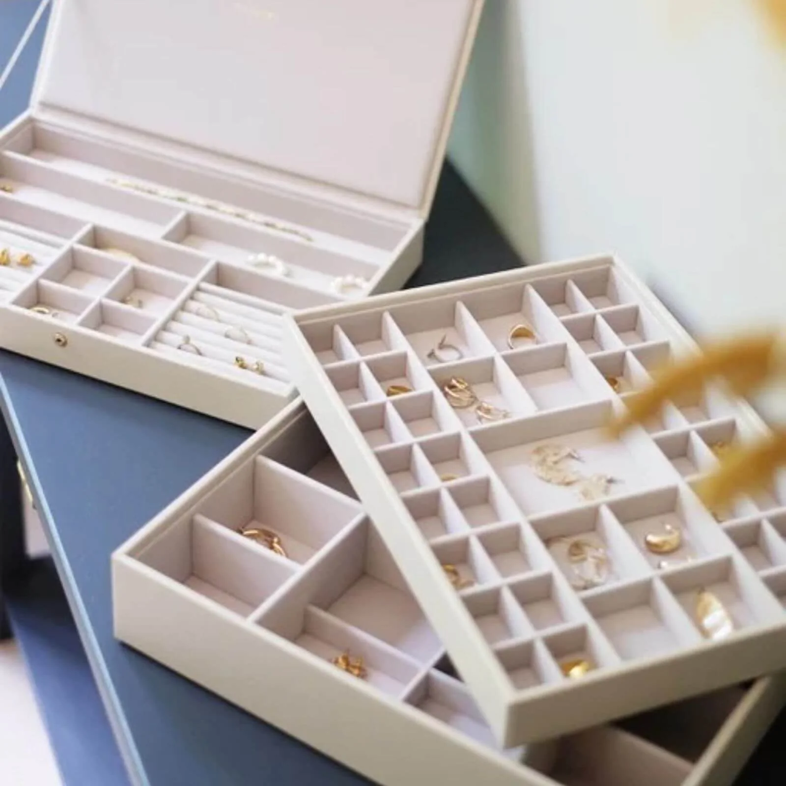 Stackers Supersize Jewellery Box (Set) - Oatmeal - Image 5
