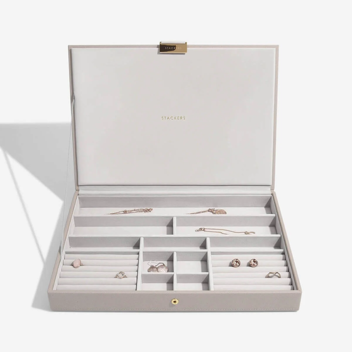 Stackers Supersize Jewellery Box (Set) - Taupe - Image 5