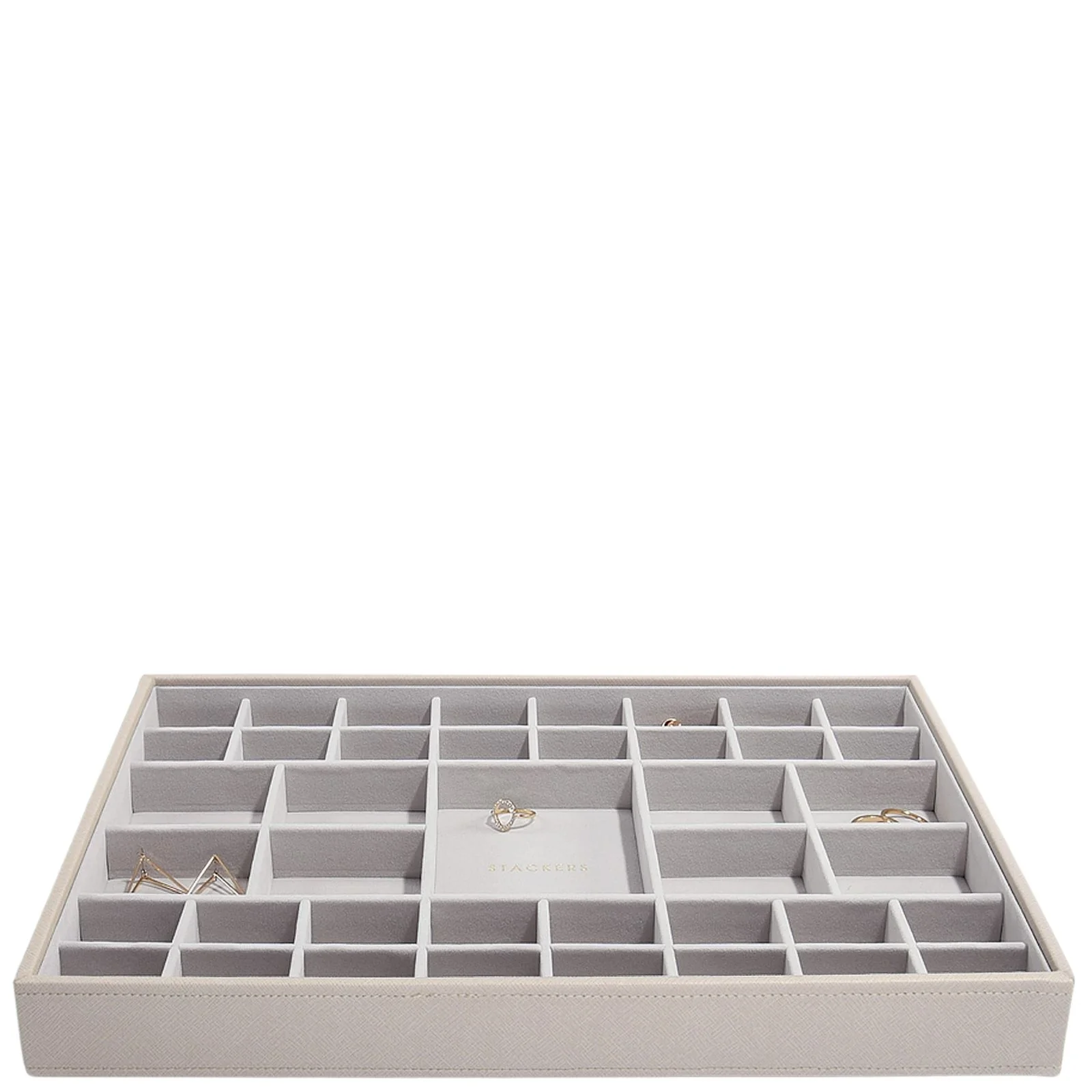 Stackers Supersize Jewellery Box (Trinket Layer) - Taupe