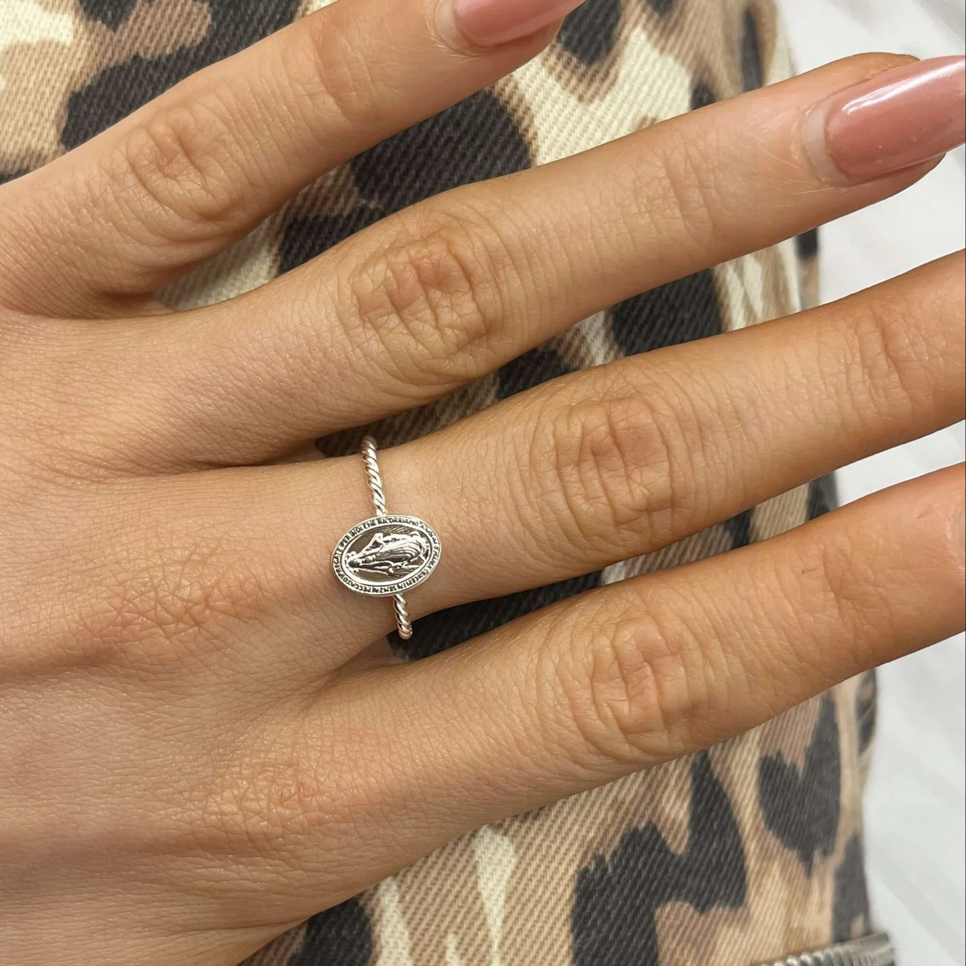Sterling Silver Miraculous Ring - Image 2