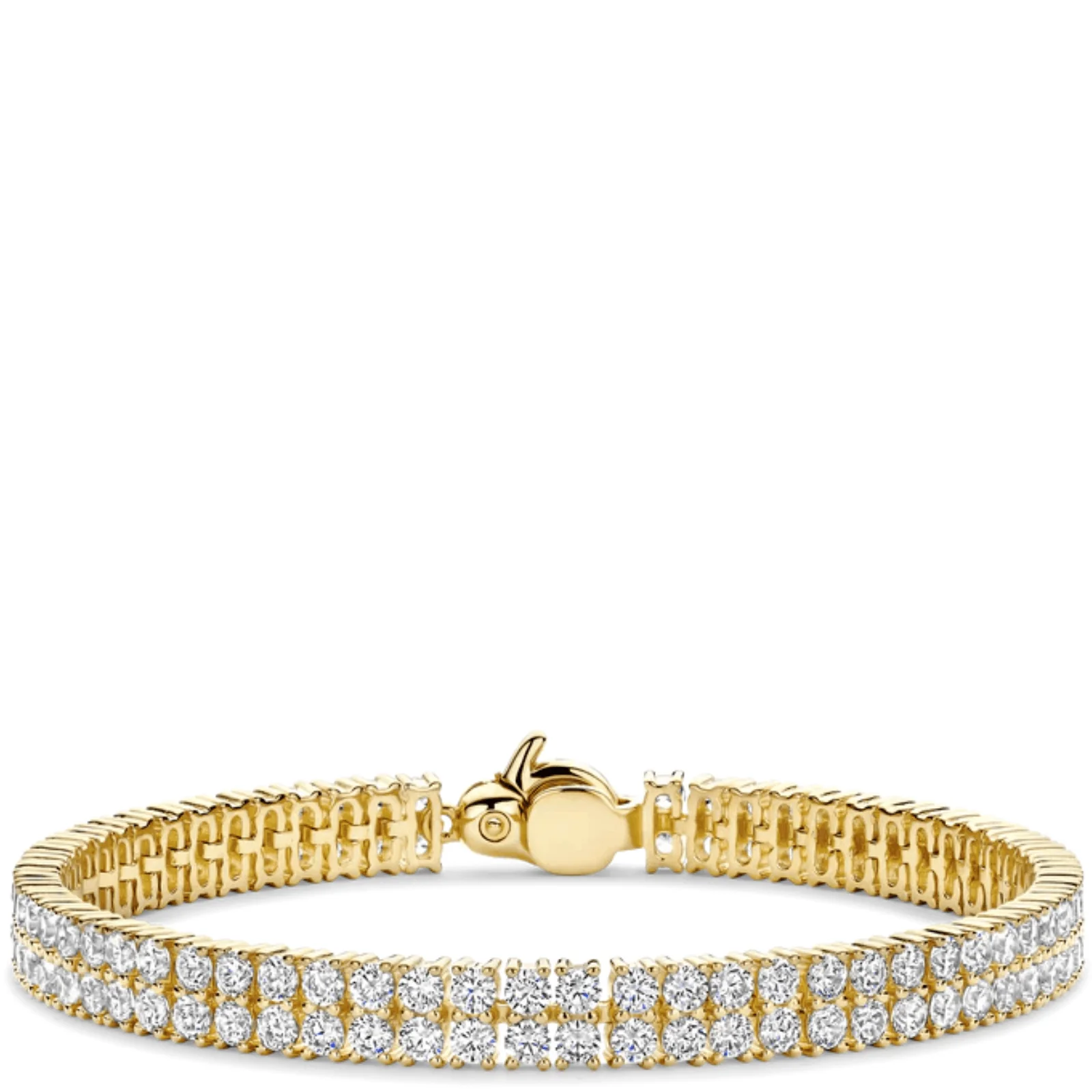 Ti Sento Gold Double Tennis Bracelet