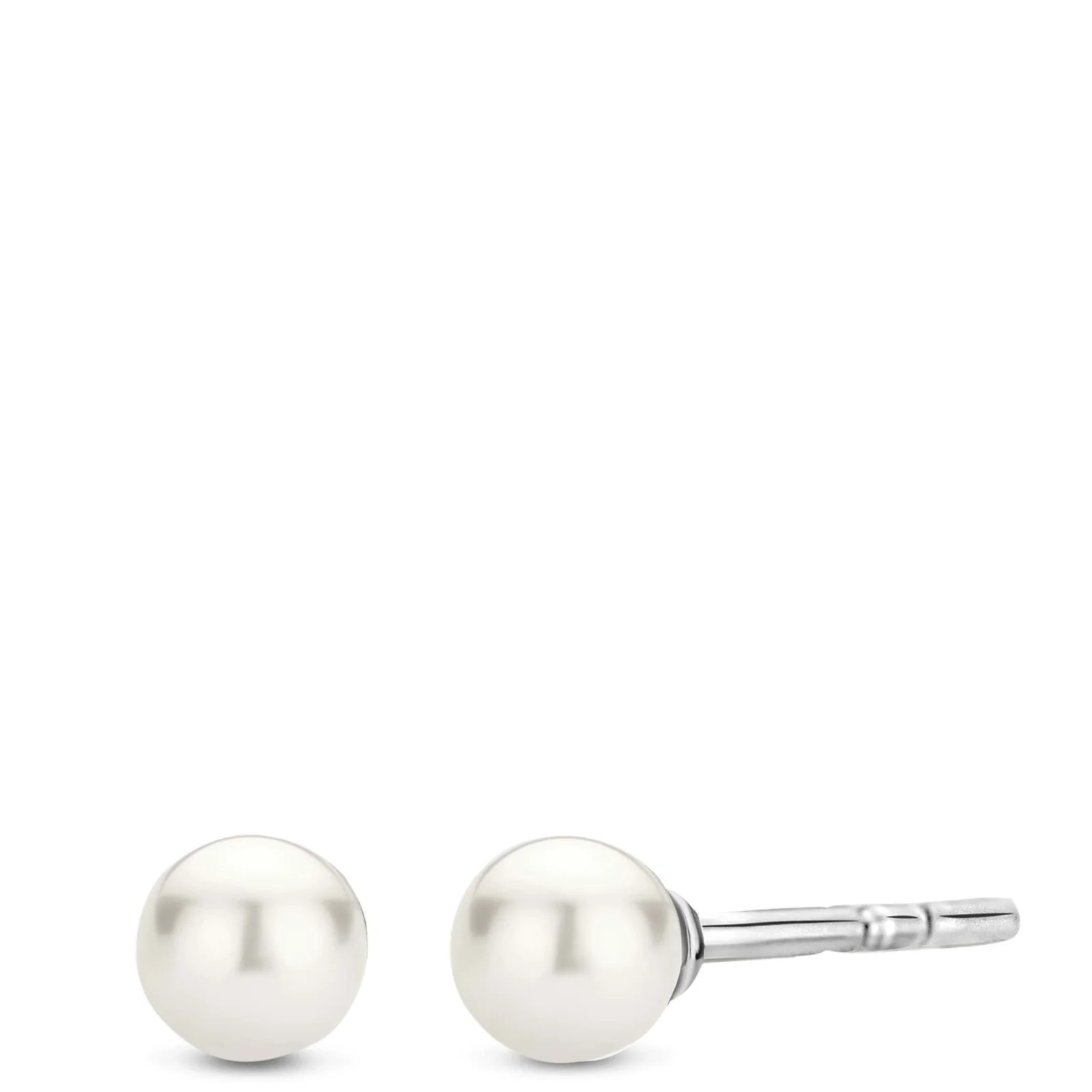 Ti Sento Large Pearl Stud Earrings