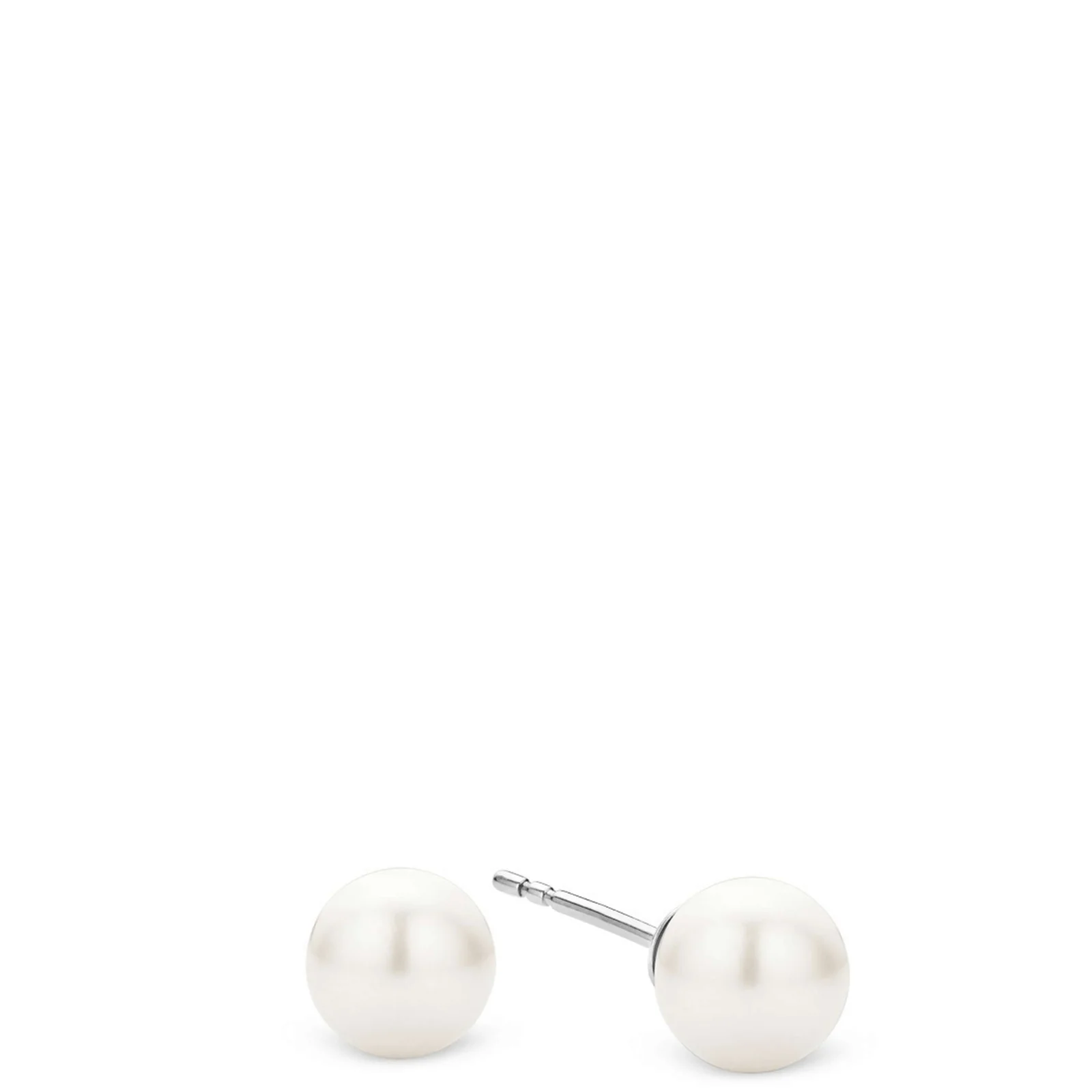 Ti Sento Medium Pearl Stud Earrings