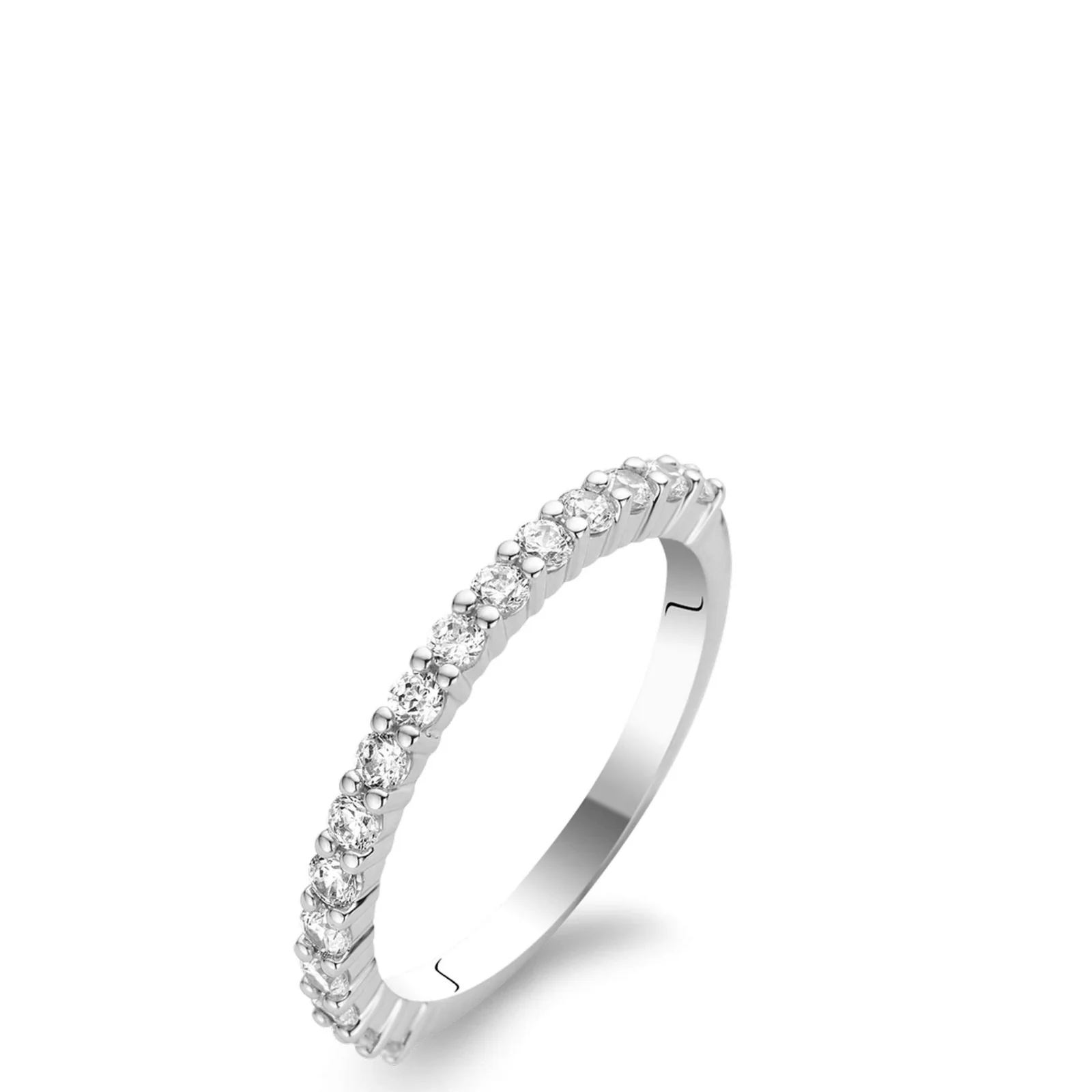 Ti Sento Silver Dainty Zirconias Ring