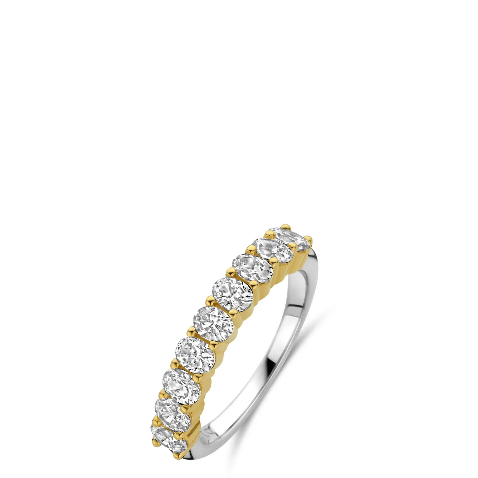 Ti Sento Two Tone Zirconia Ring
