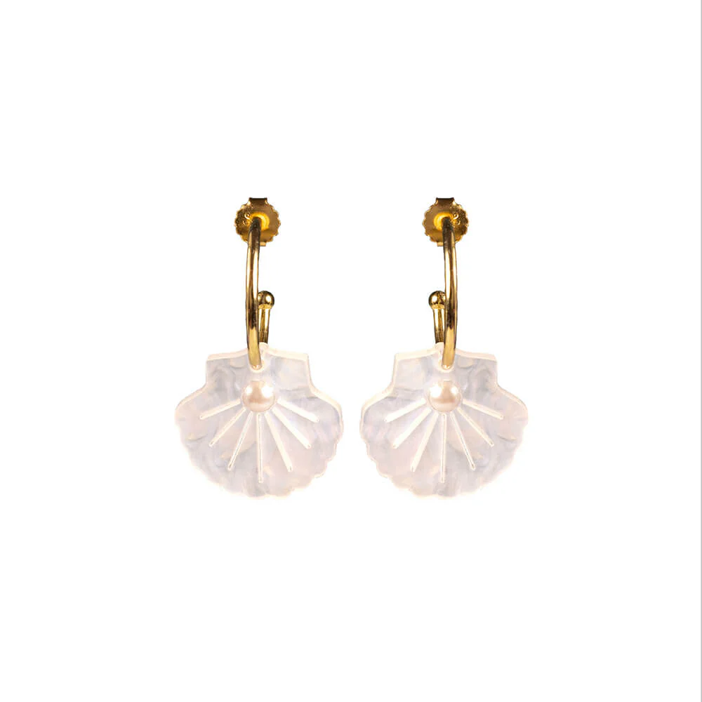 TooLally Shells Earrings - Mother Of Pearl - Image 3