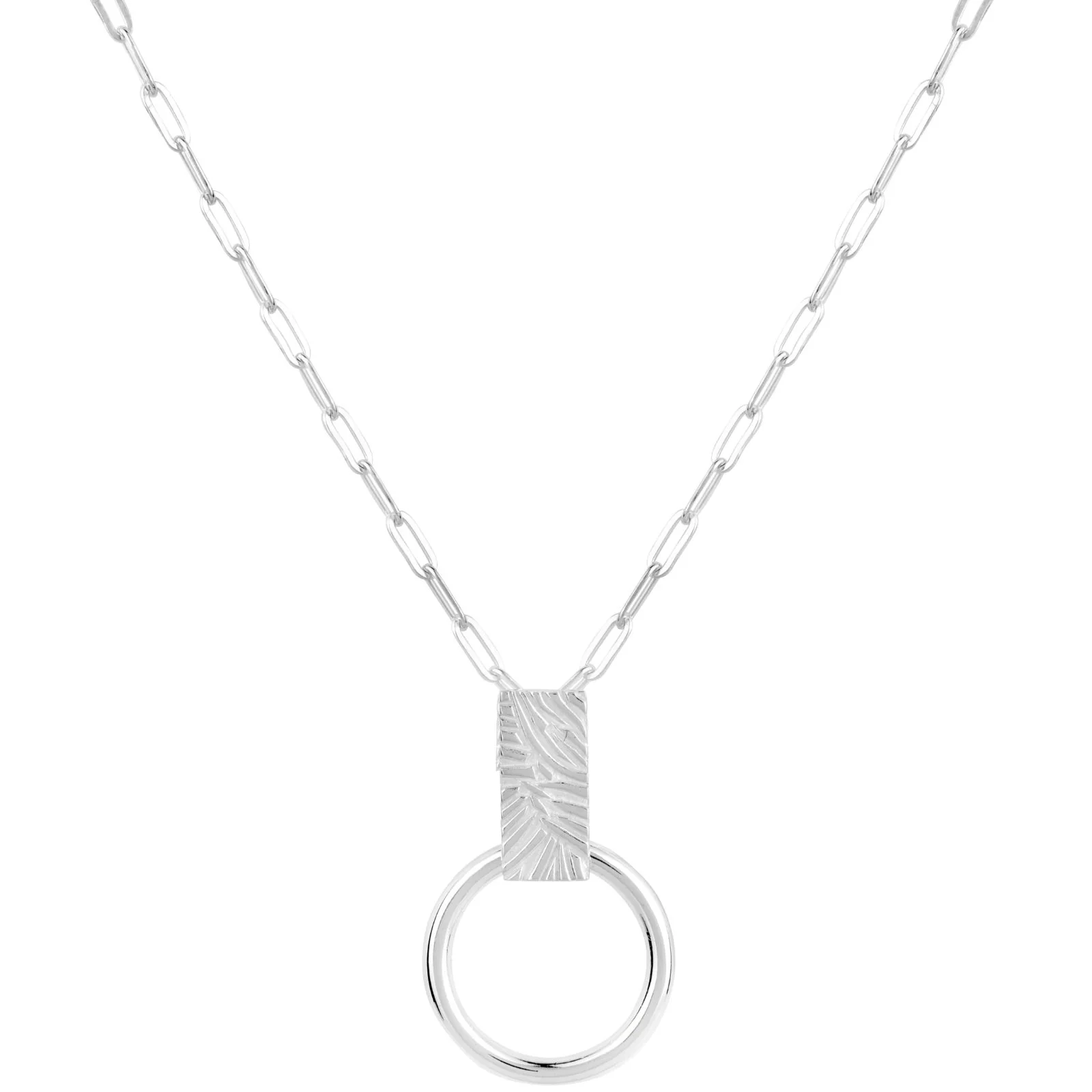 Vurchoo Bangladesh Silver Contrasting Necklace