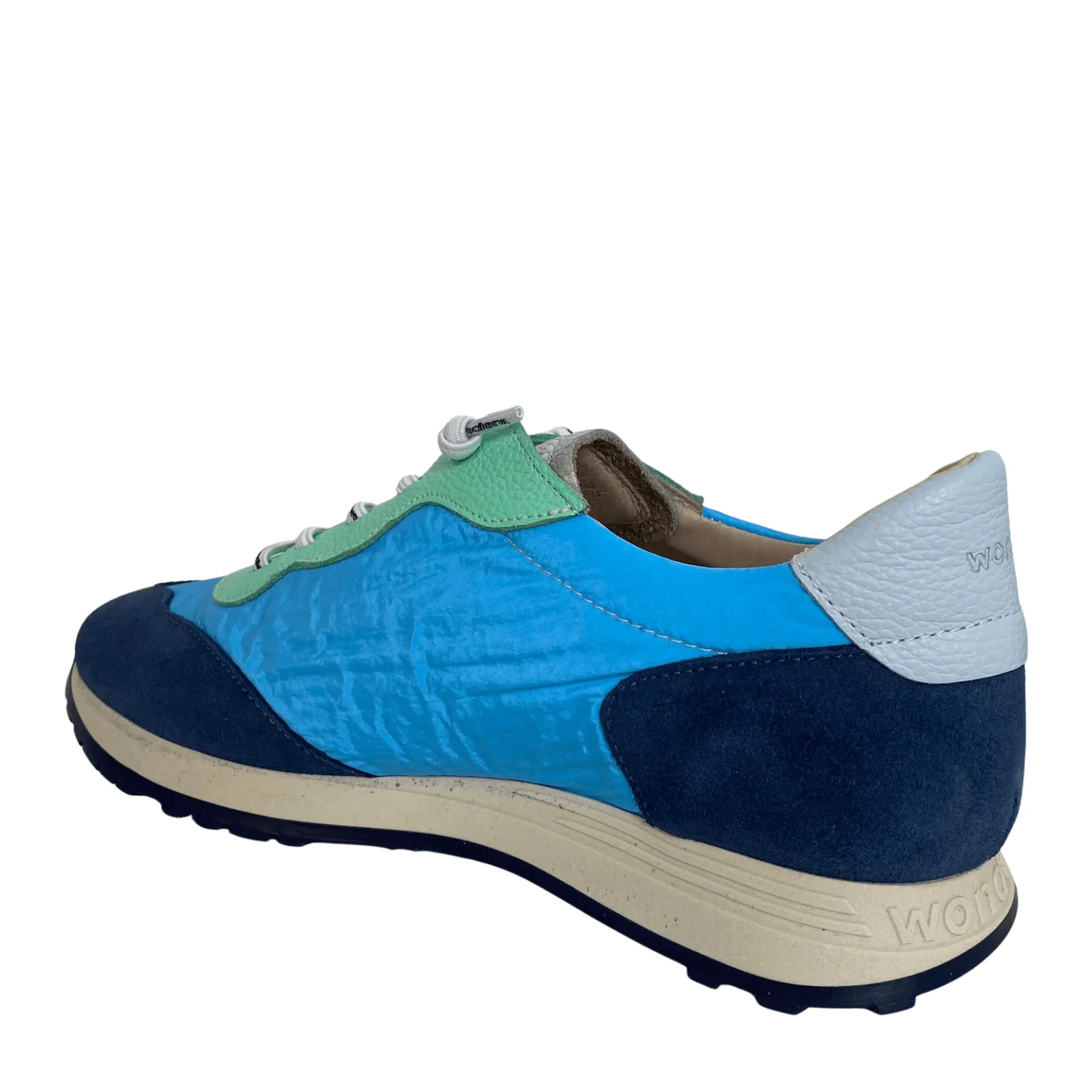 Wonders Blue Retro Sneakers - Image 2