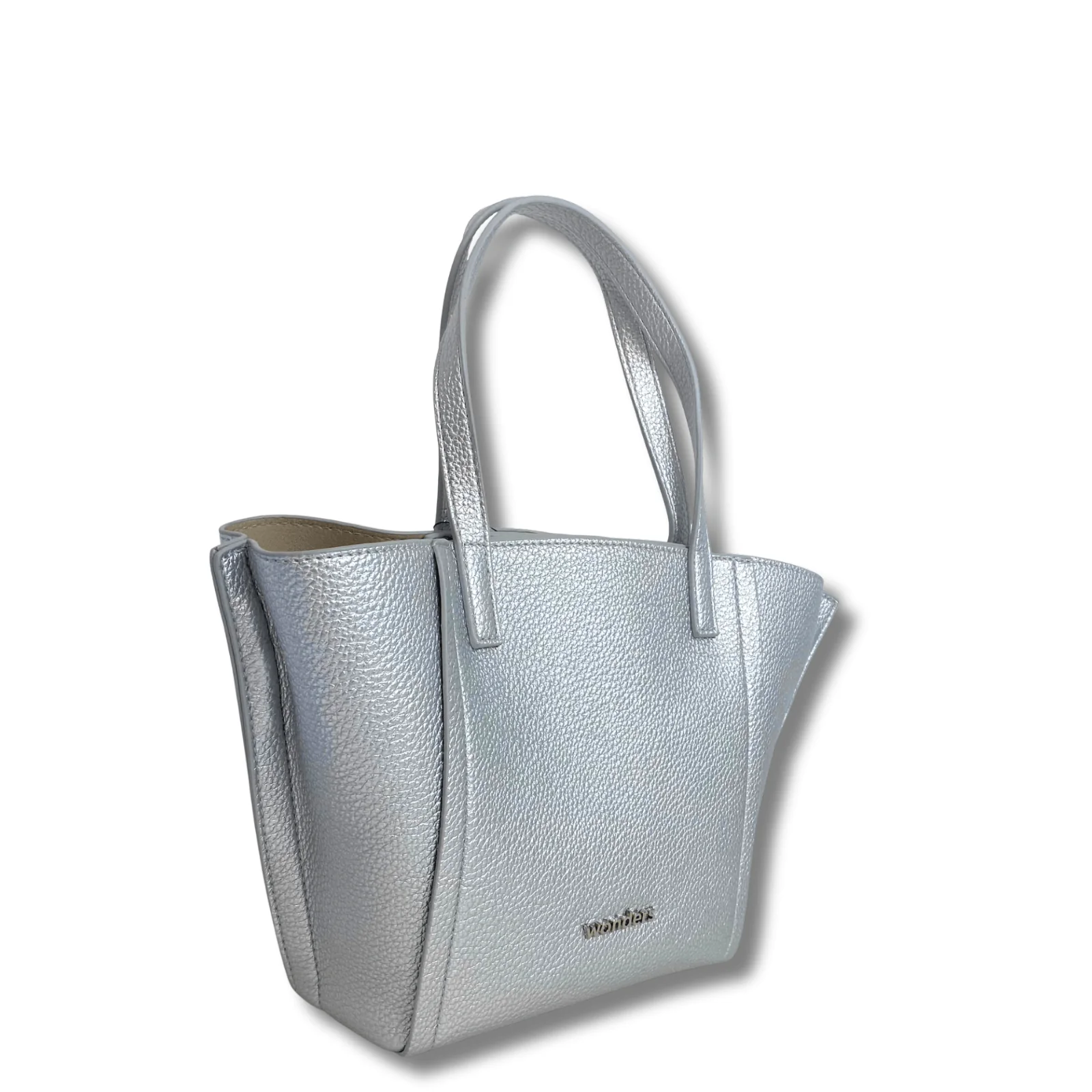 Wonders Small Tote Bag - Silver