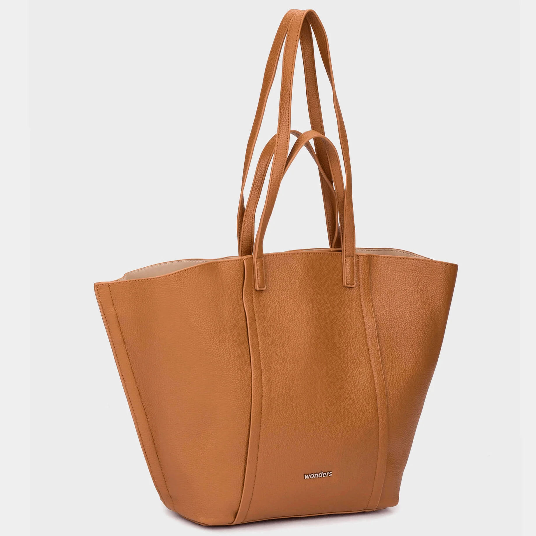 Wonders Large Tote Bag - Tan - Image 2