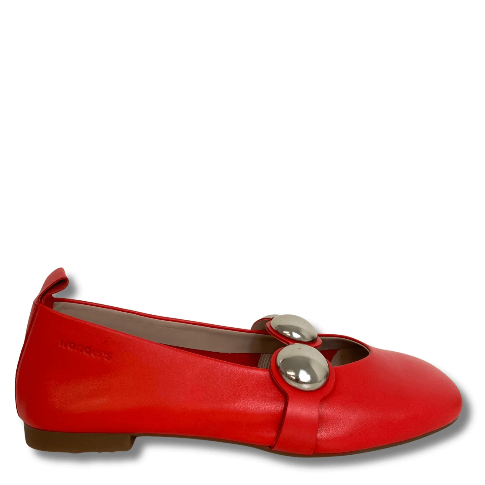 Wonders Red Leather Pumps