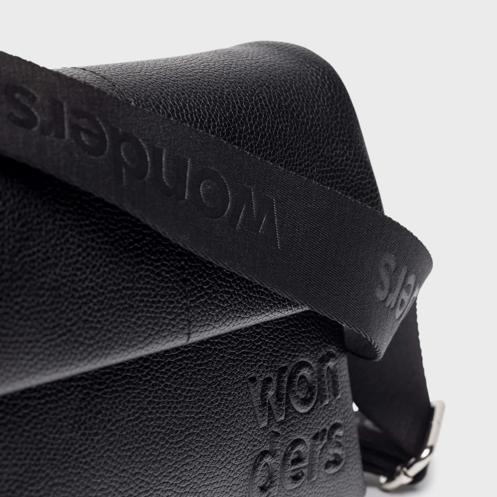 Wonders Small Flap Over Crossbody Bag - Black - Image 3