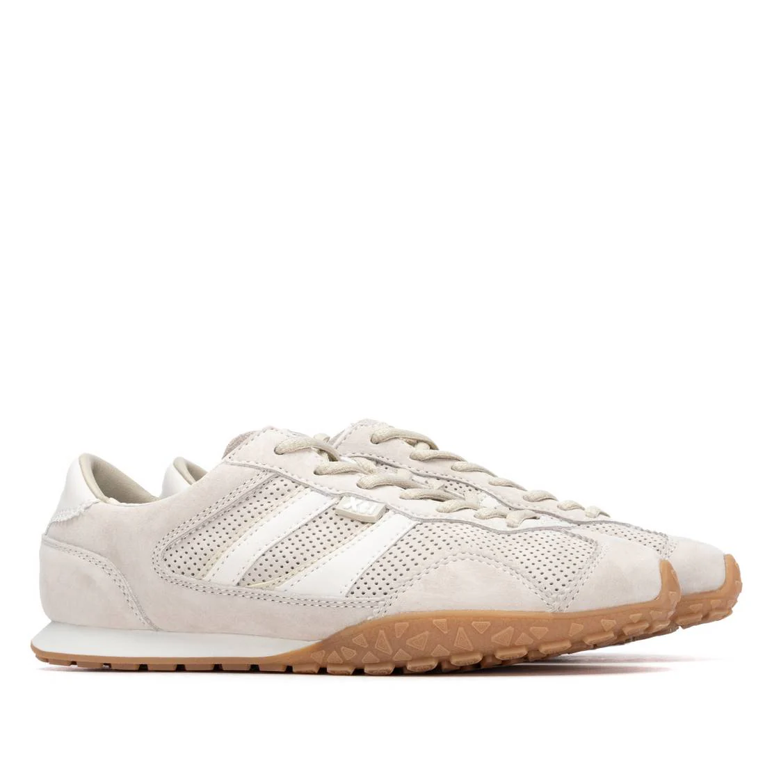 XTI Beige Suede Sneakers - Image 5