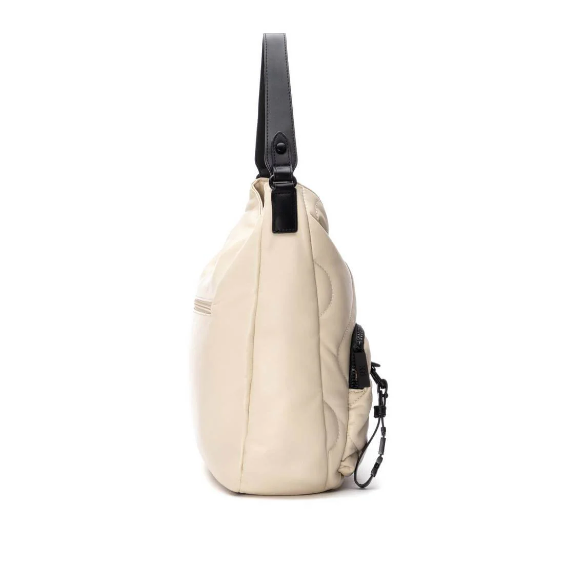XTI Cream Padded Sporty Shoulder Bag - Image 3