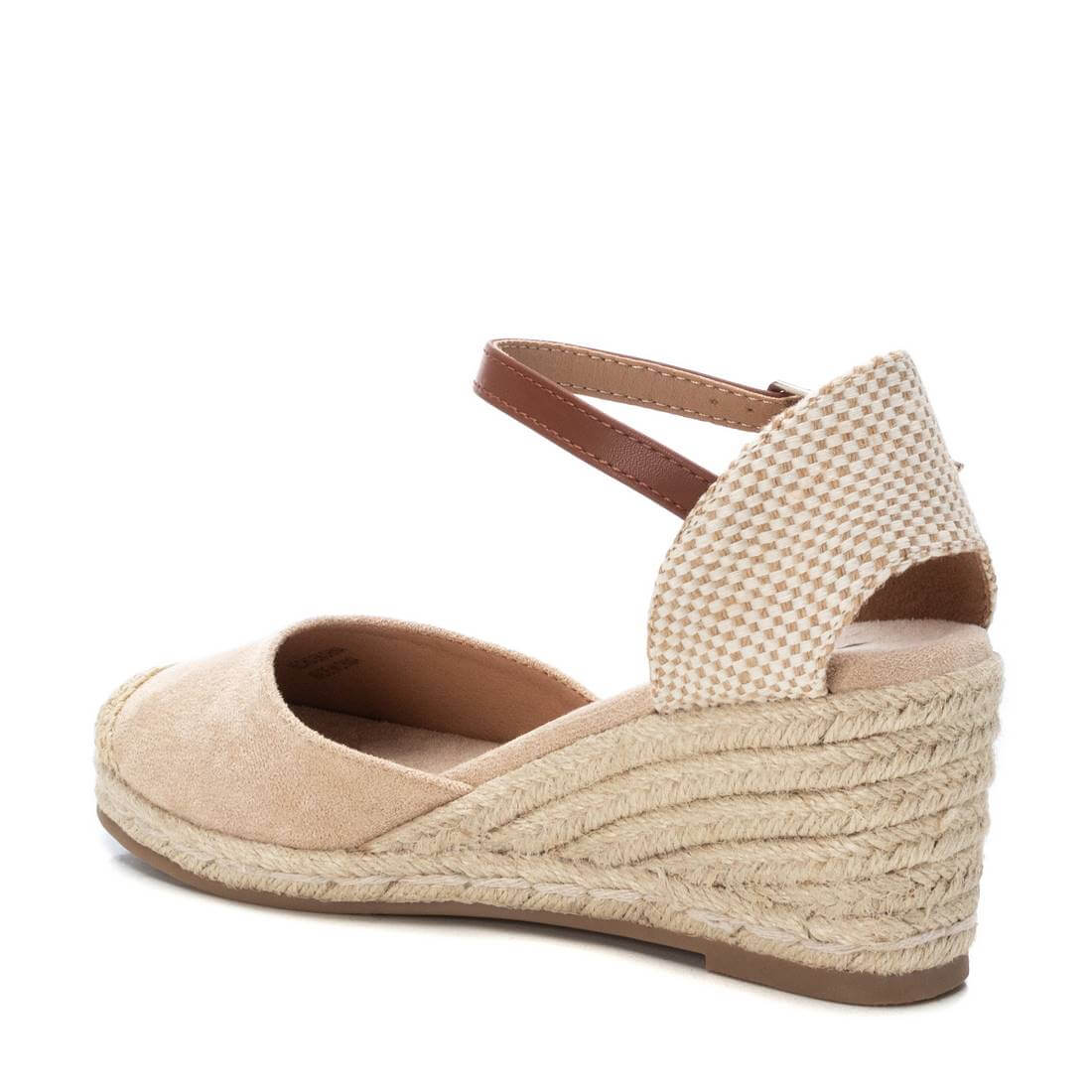 XTI Beige Mid Height Wedge Shoes - Image 2