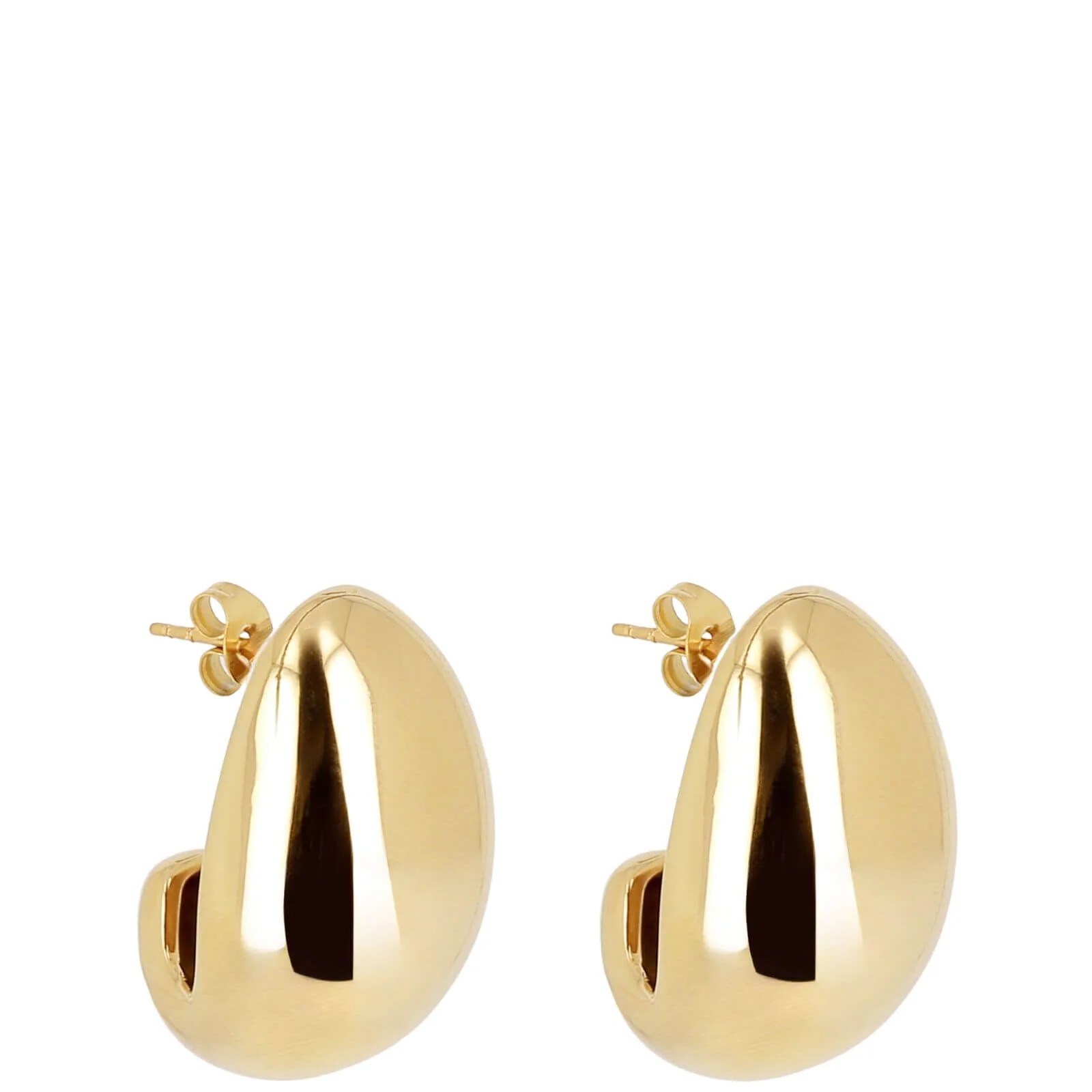 ZAG Ace Gold Chubby Drop Earrings