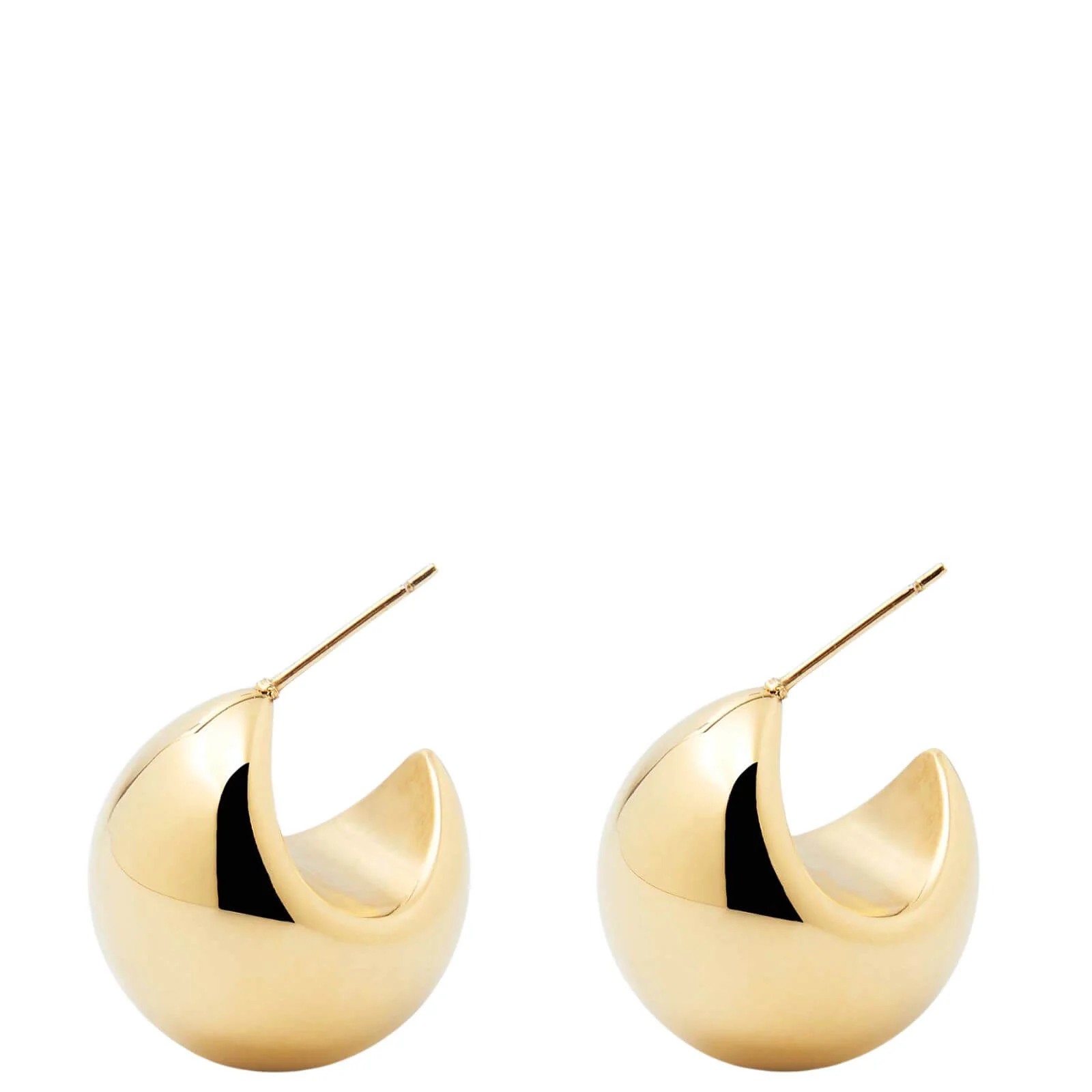 ZAG Elea Gold Chubby Drop Earrings