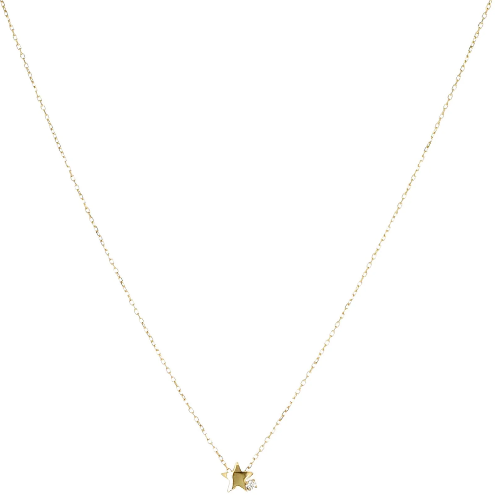 ZAG Gold Astral Star Necklace