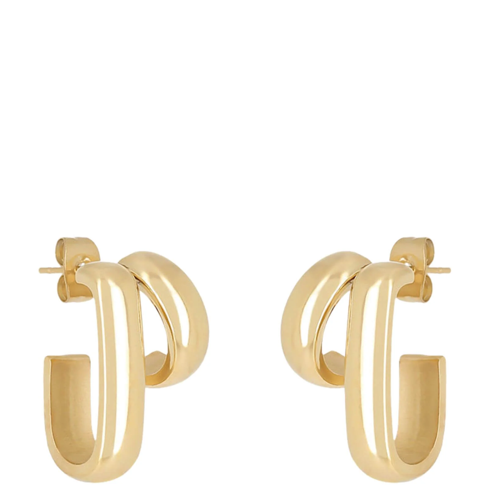 ZAG Gold Astrolab Earrings