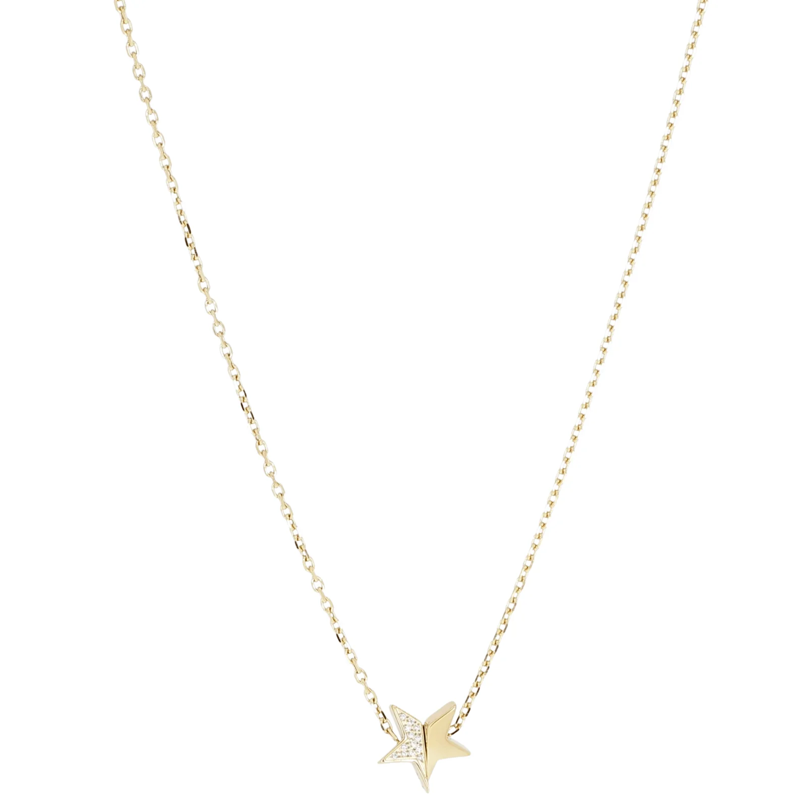 ZAG Gold Small Star Pendant Necklace