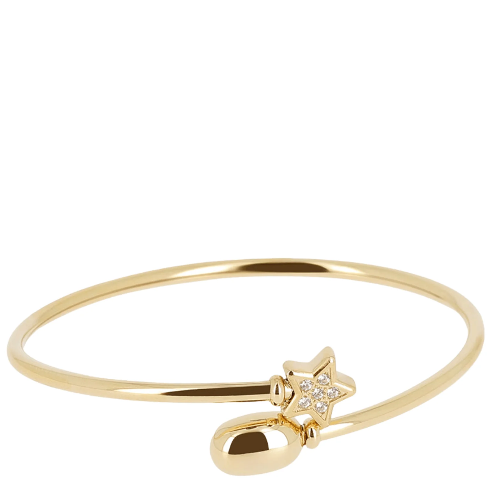 ZAG Gold Star Bangle